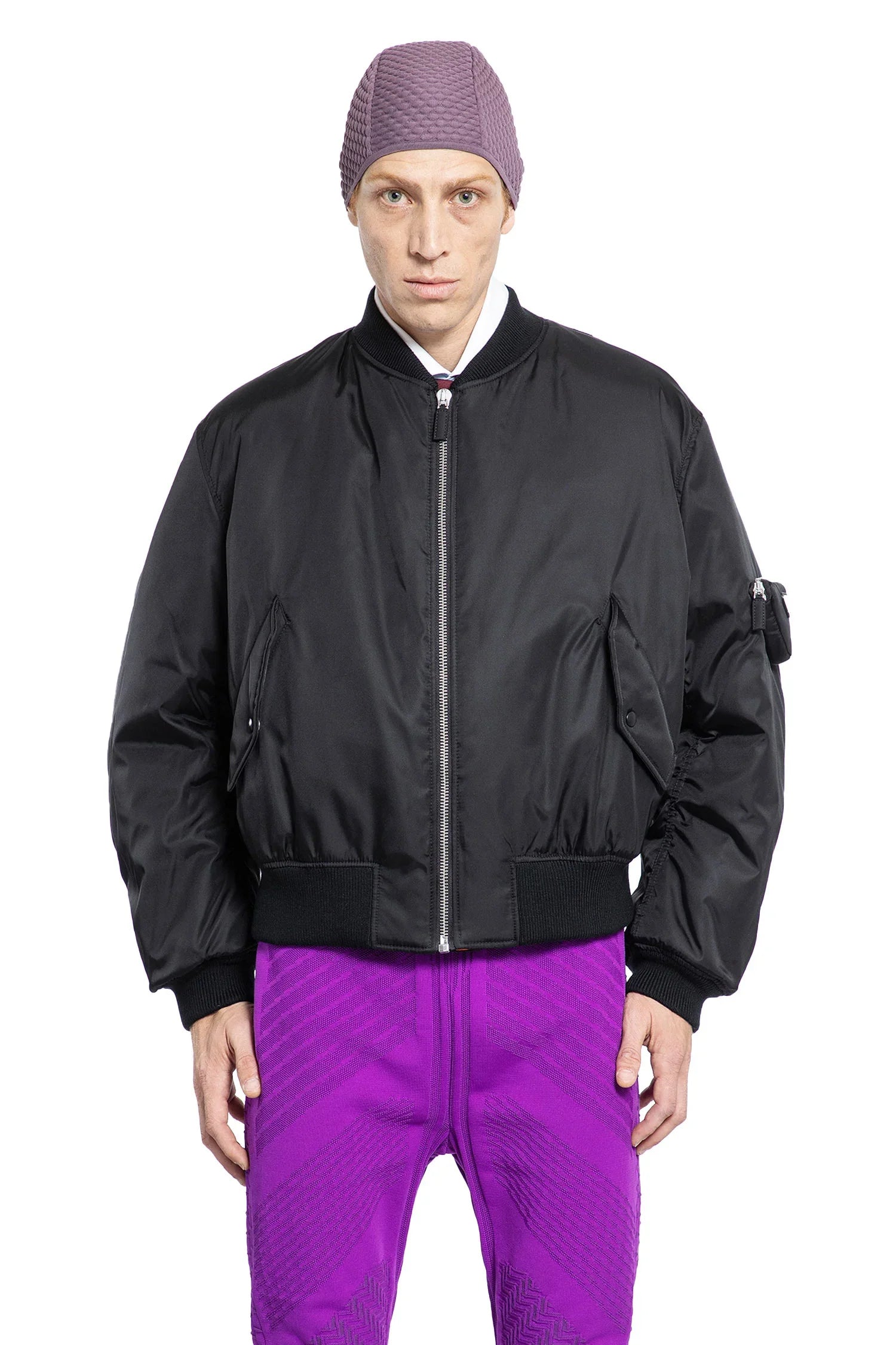 Re-Nylon bomber jacket - Antonioli.eu