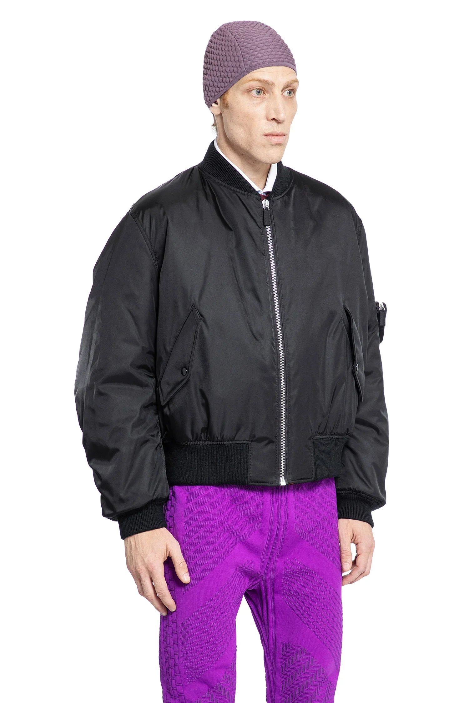 Re-Nylon bomber jacket - Antonioli.eu