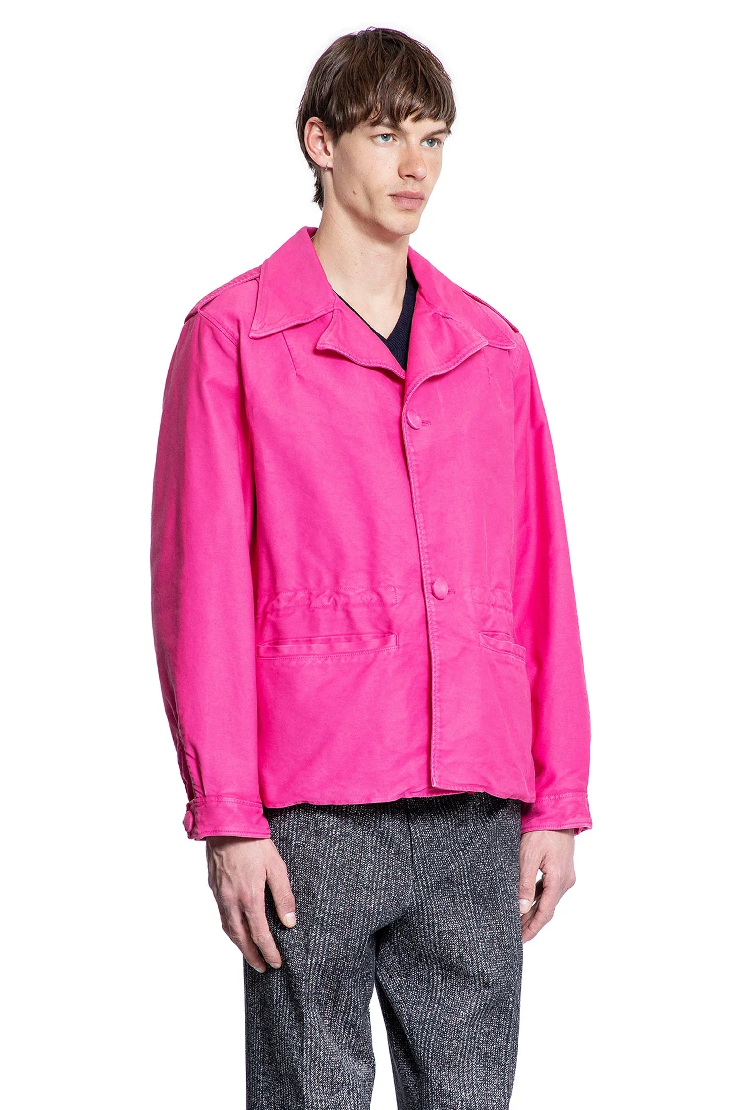 Cotton Blouson Jacket - Antonioli.eu