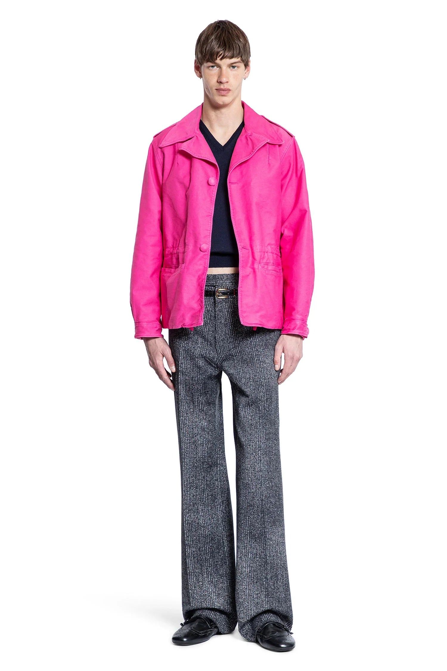 Cotton Blouson Jacket - Antonioli.eu
