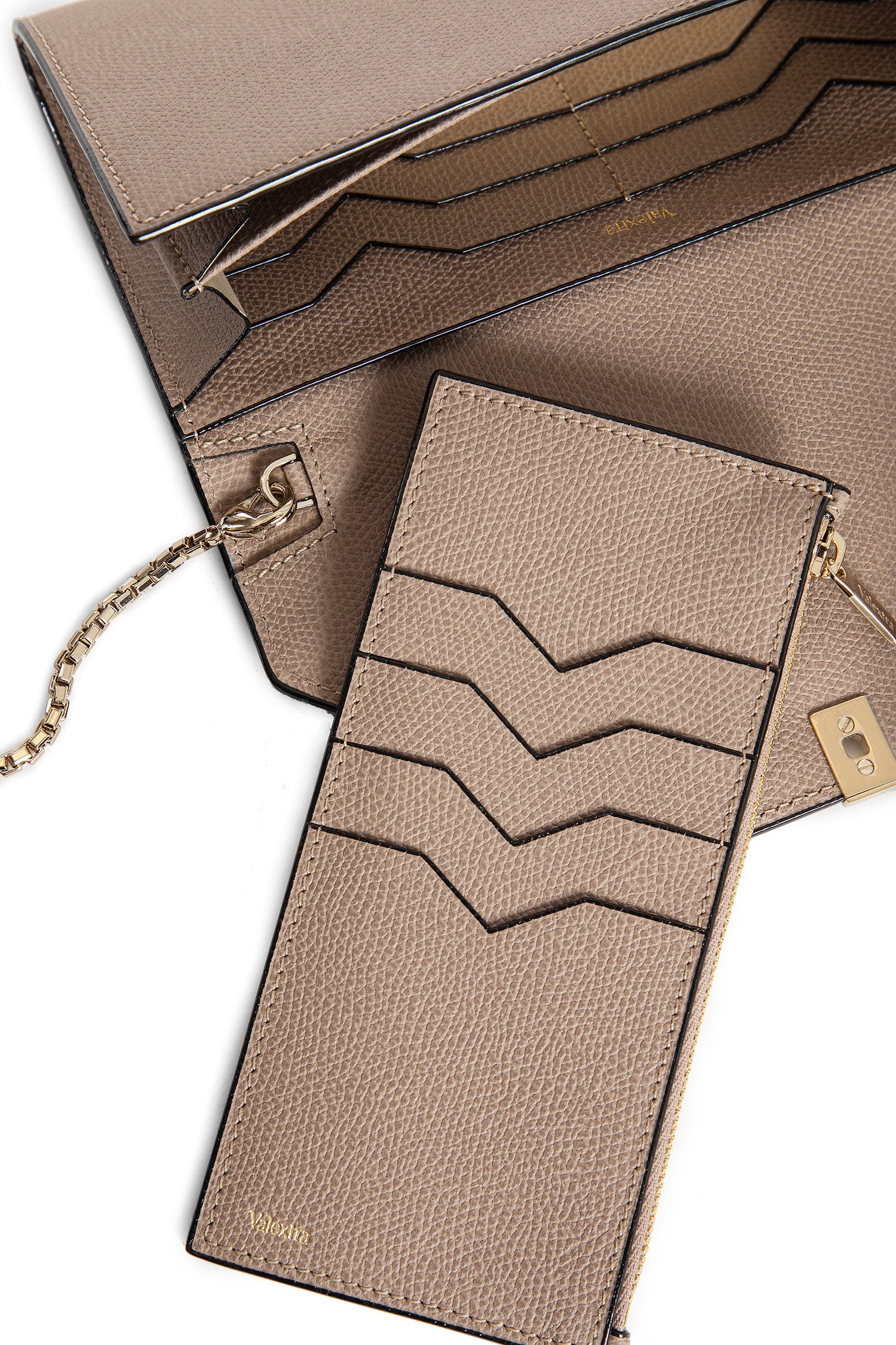 Iside Continental Purse with Chain