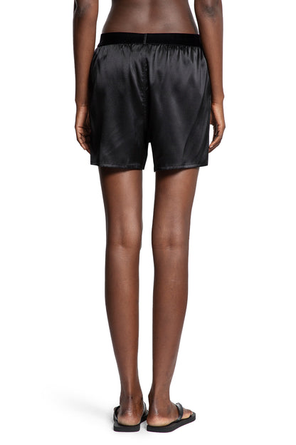 Stretch Silk Satin Pyjama Shorts - Antonioli.eu