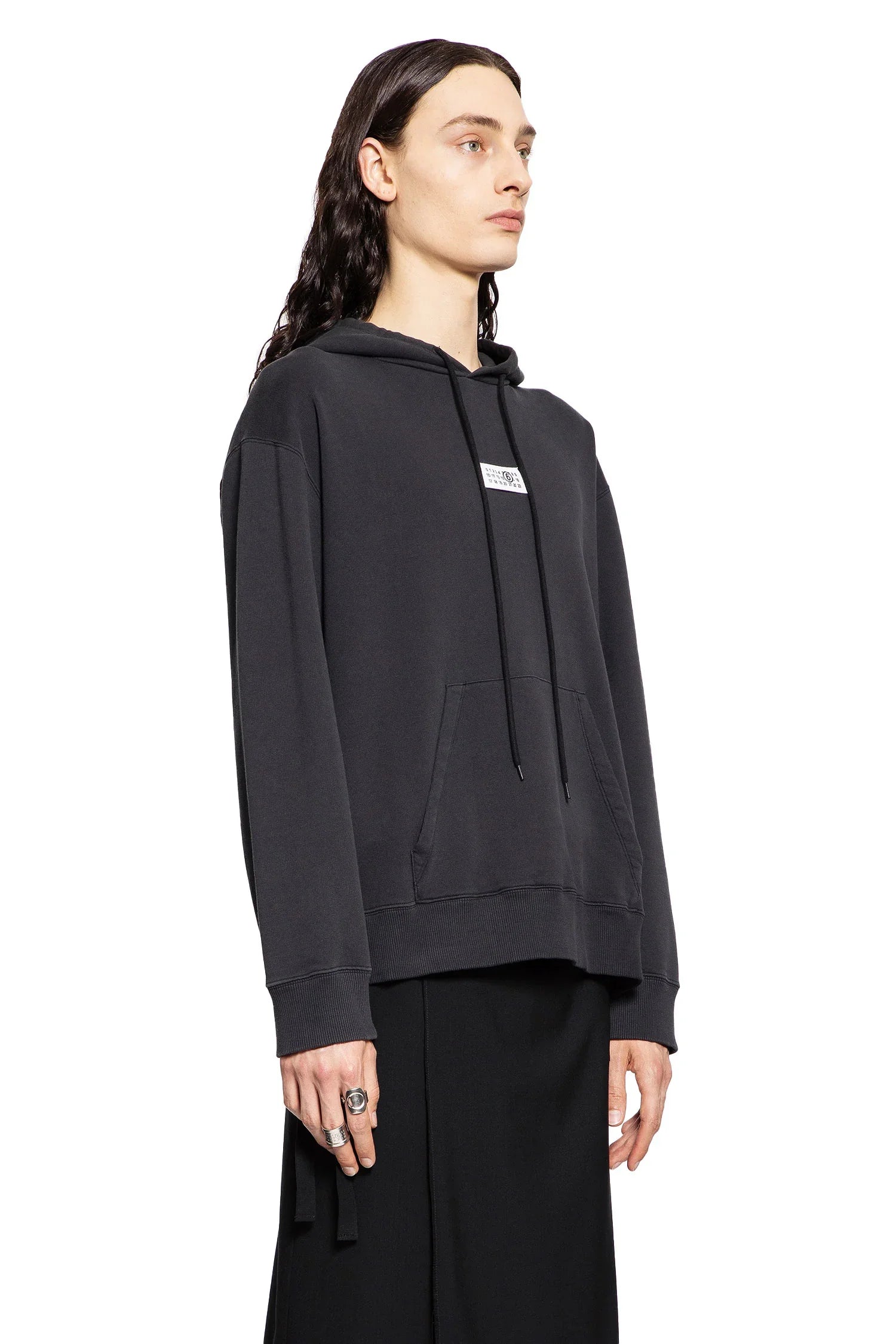 Hooded sweatshirt with logo - Antonioli.eu