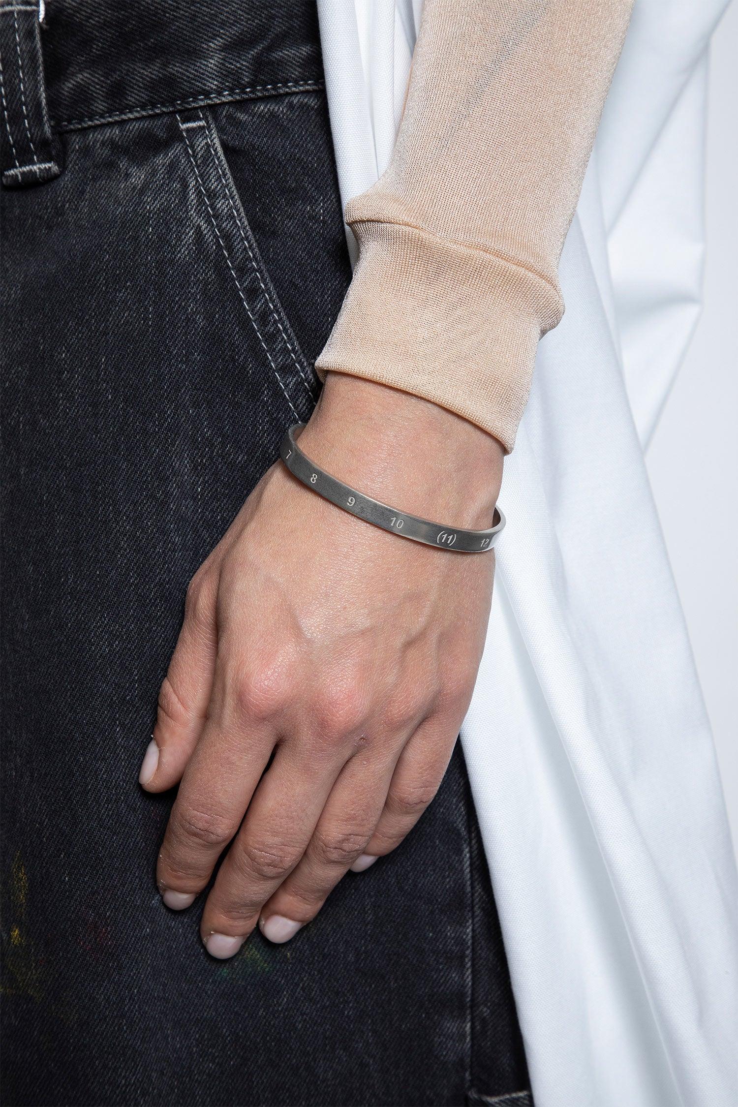 Numeric Signature Cuff Bracelet - Antonioli.eu
