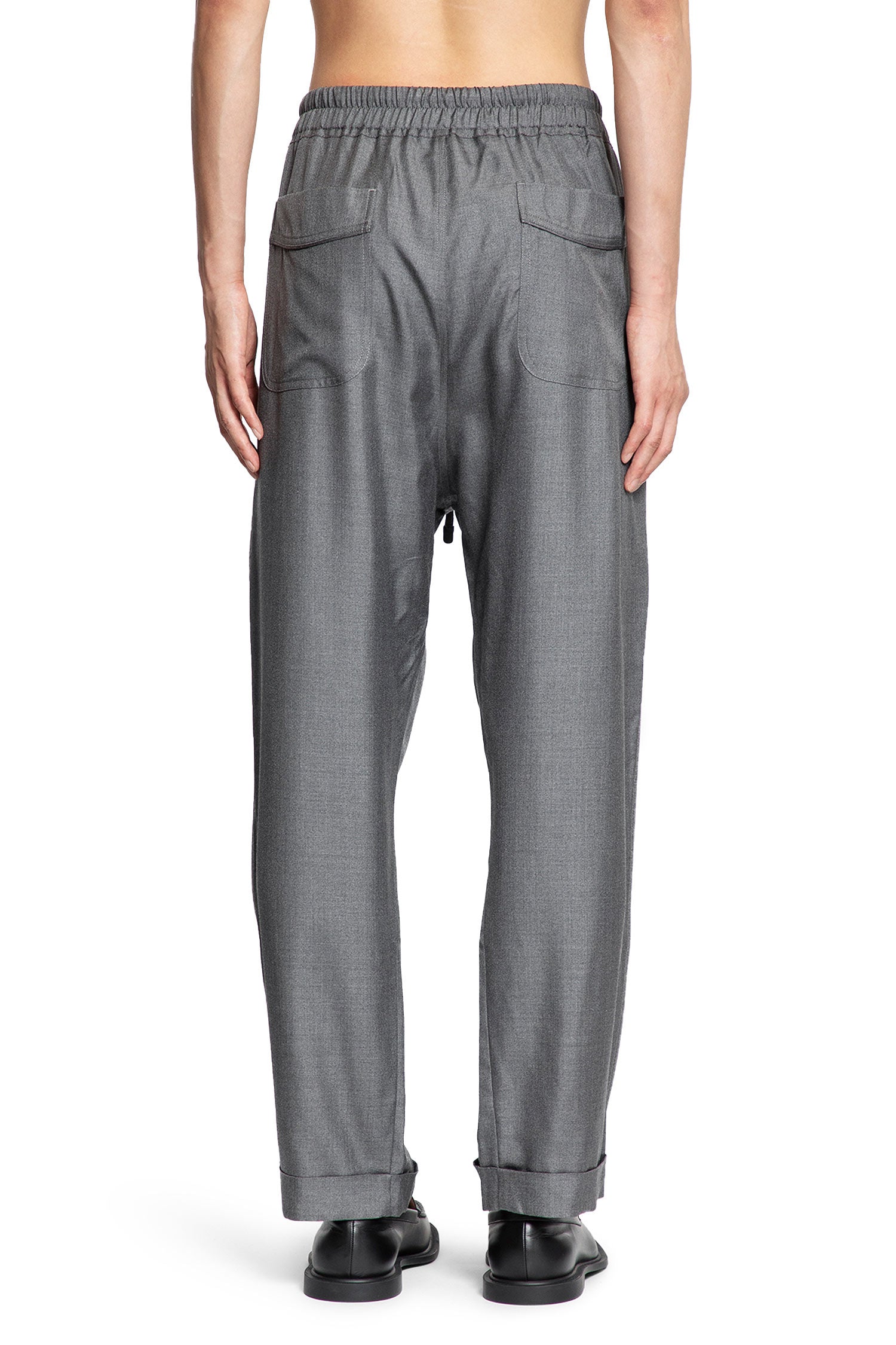 Yarn Dyed Silk Light Pants - Antonioli.eu