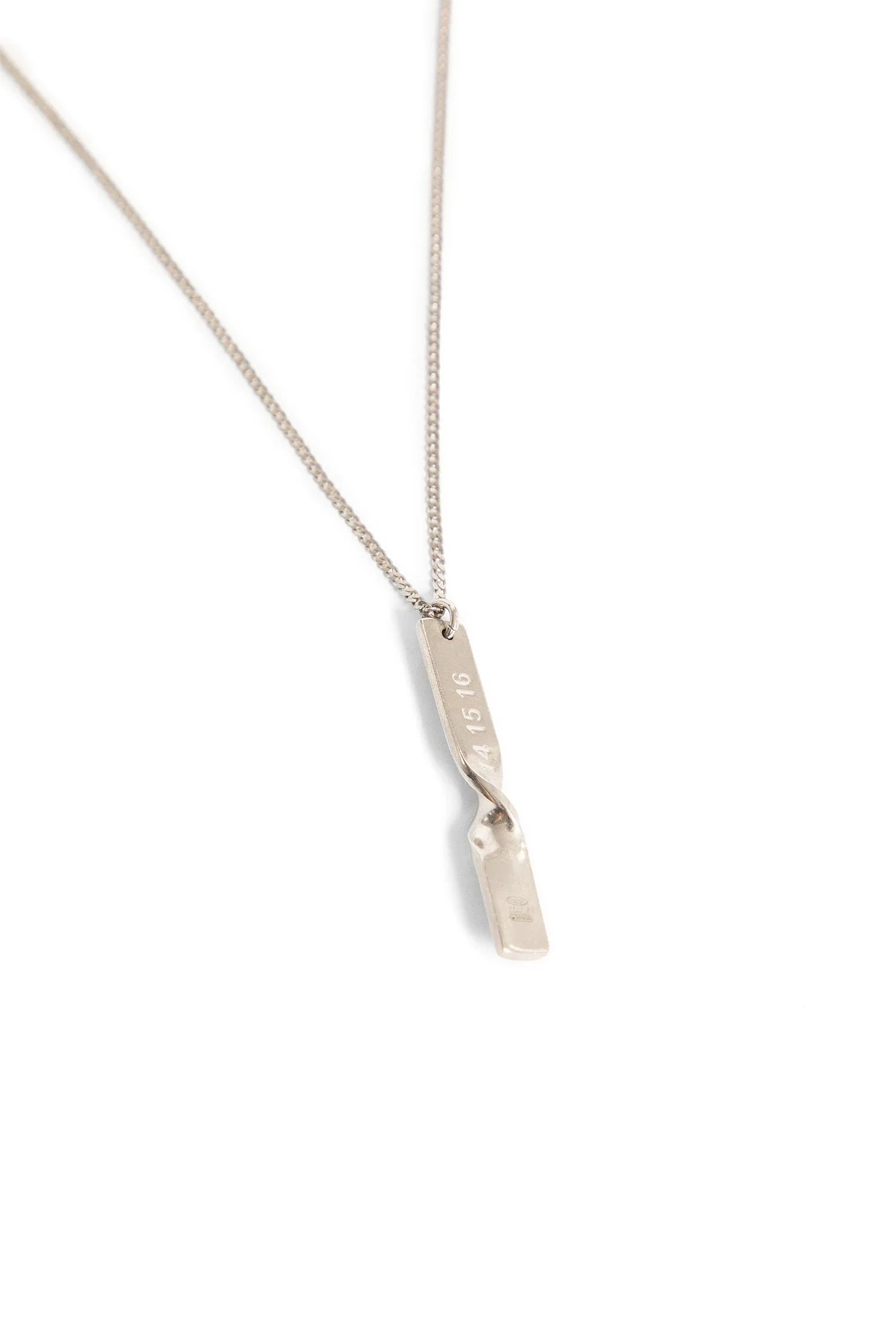 MAISON MARGIELA MAN SILVER JEWELLERY - Antonioli.eu