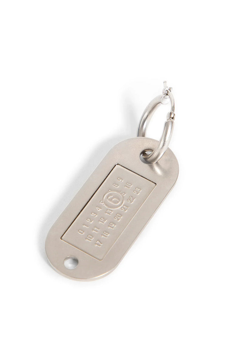 Numeric Key and Name Tag Earrings - Antonioli.eu