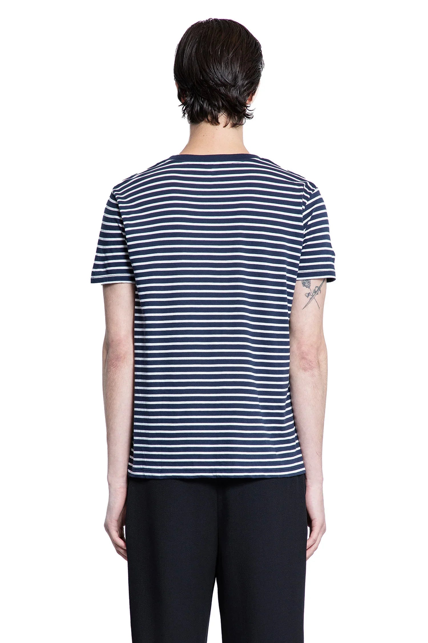 Striped Cotton Jersey T-Shirt - Antonioli.eu