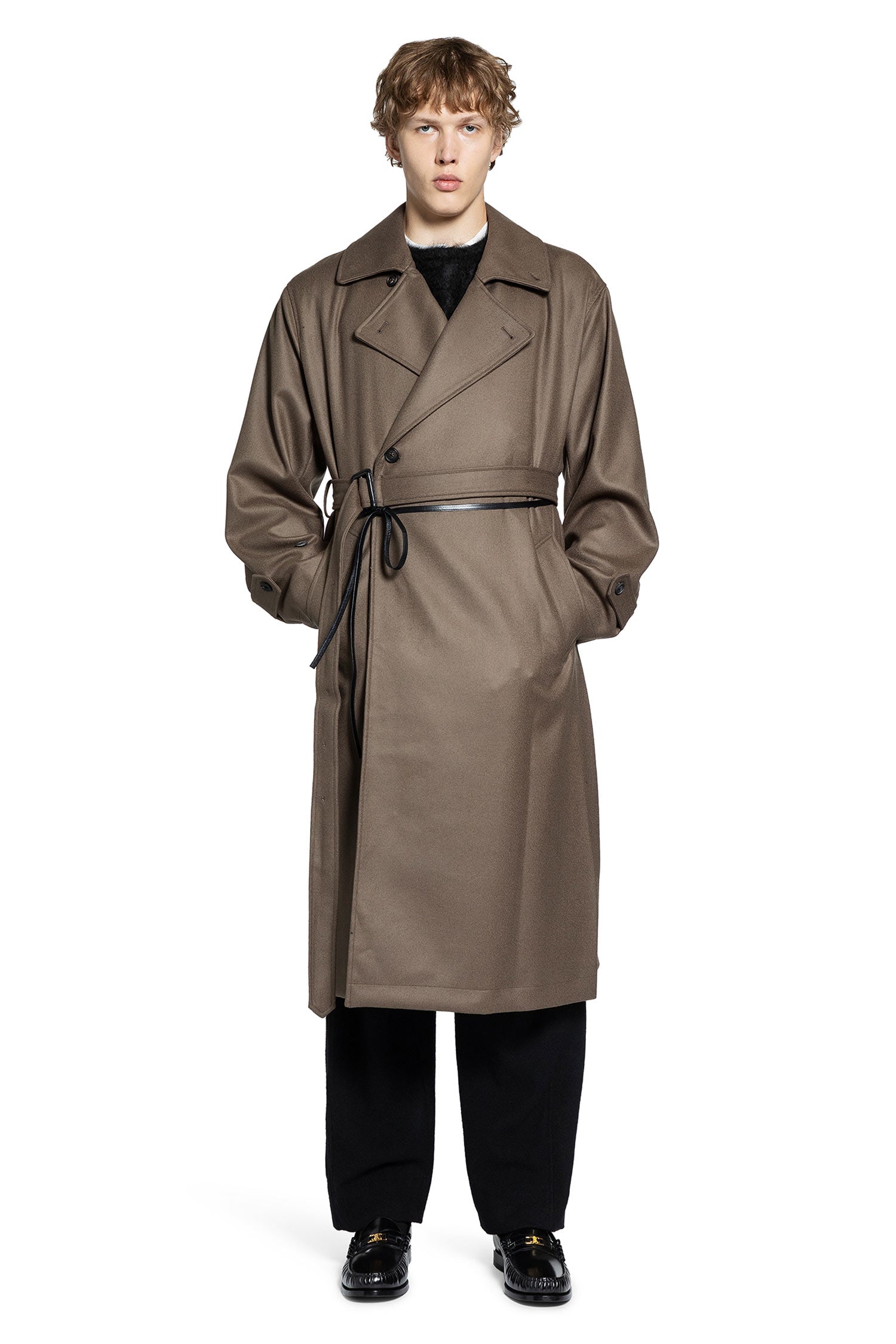 SSSTEIN UNISEX BEIGE COATS