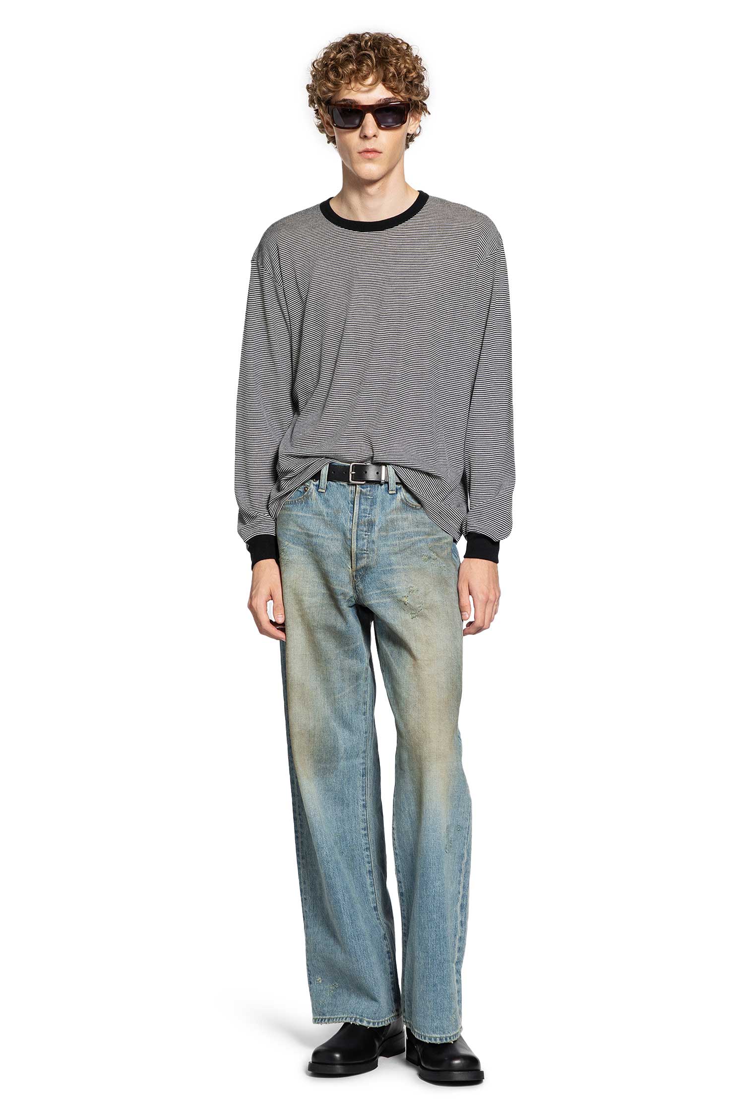 Loose Denim Jeans - Antonioli.eu