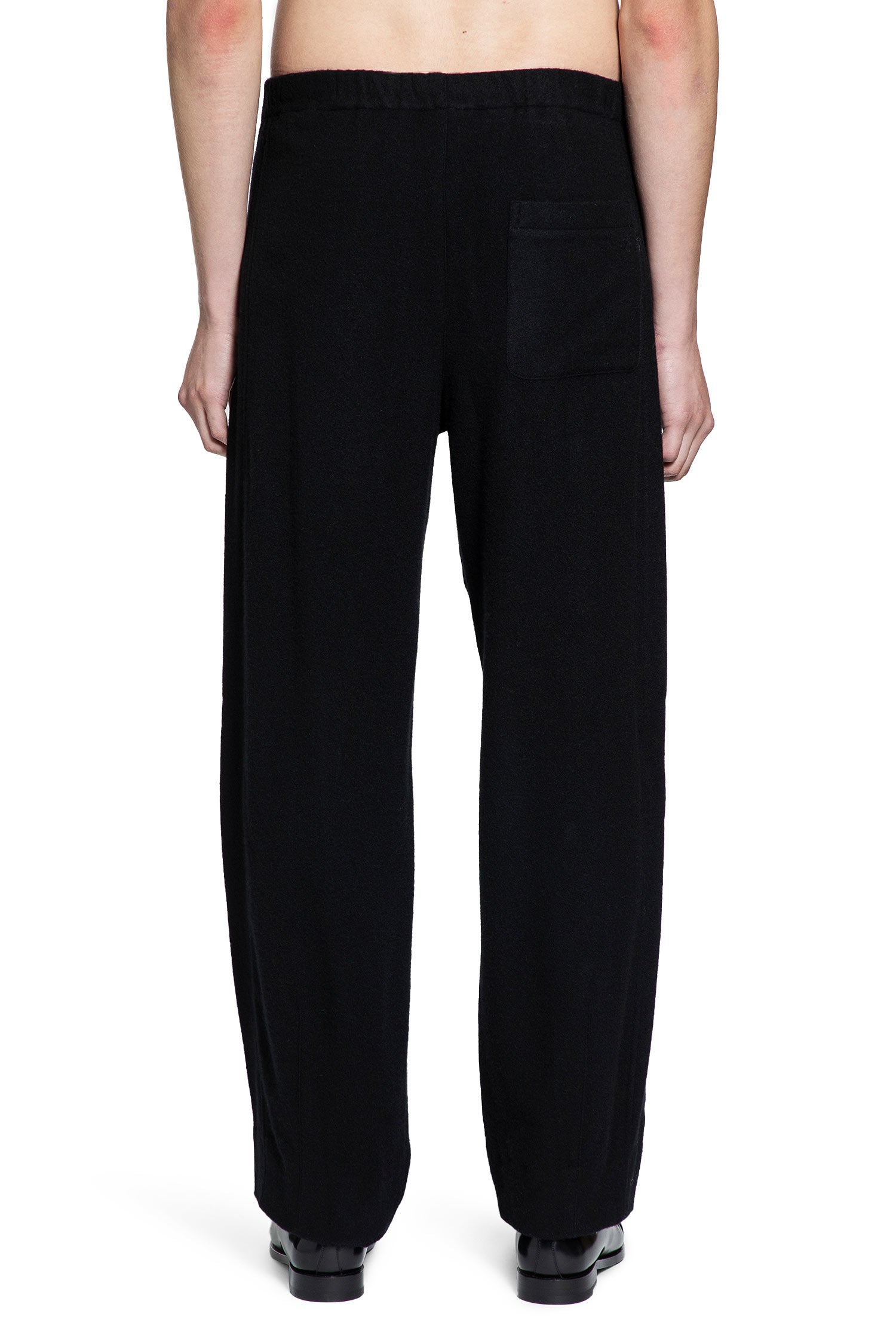 SSSTEIN MAN BLACK TROUSERS