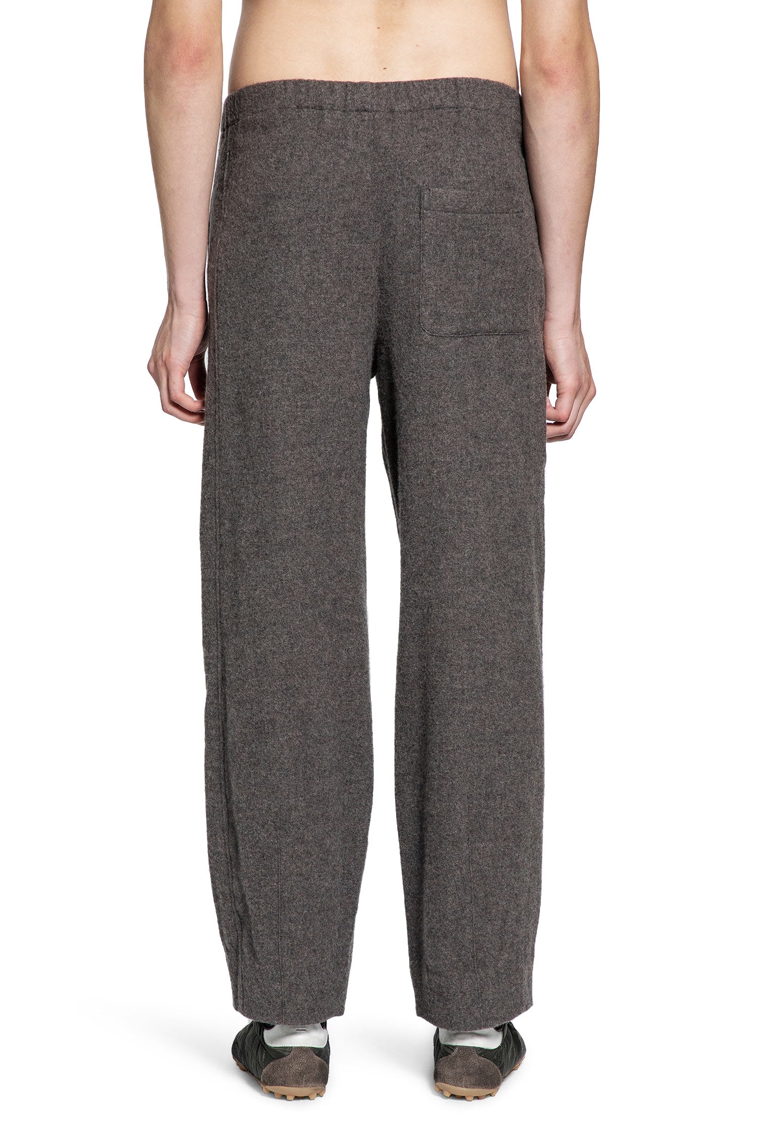 SSSTEIN UNISEX BROWN TROUSERS