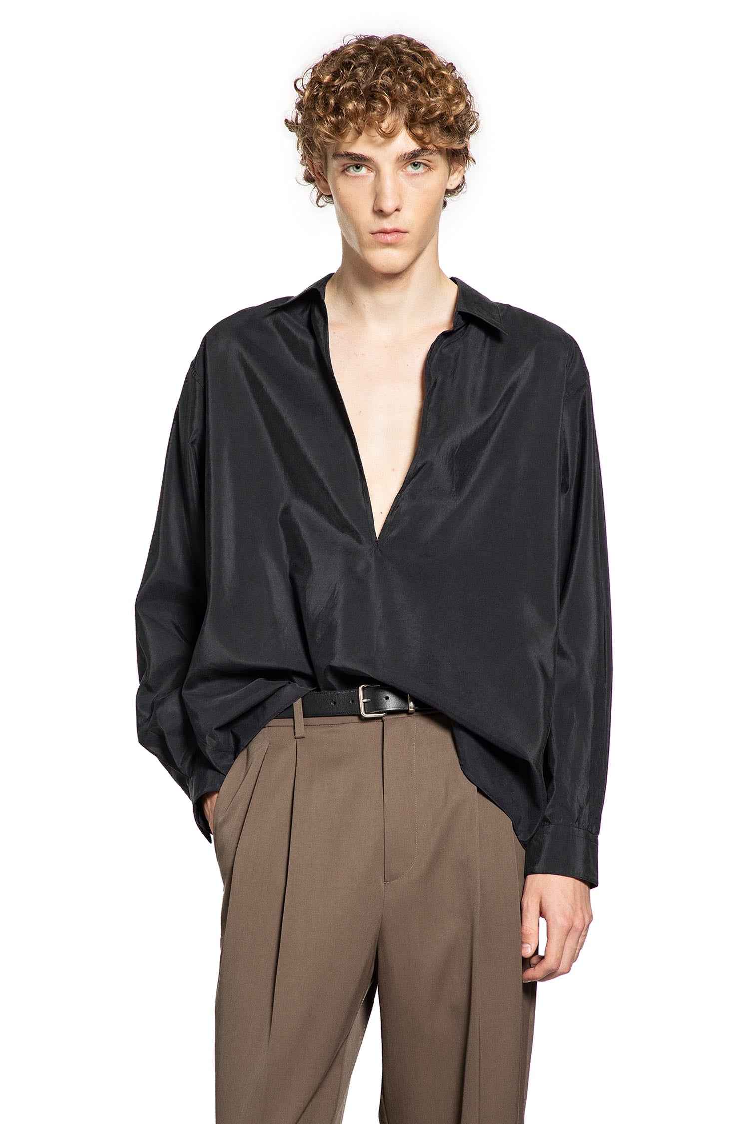 Long Sleeves Shirt In Cotton - Antonioli.eu