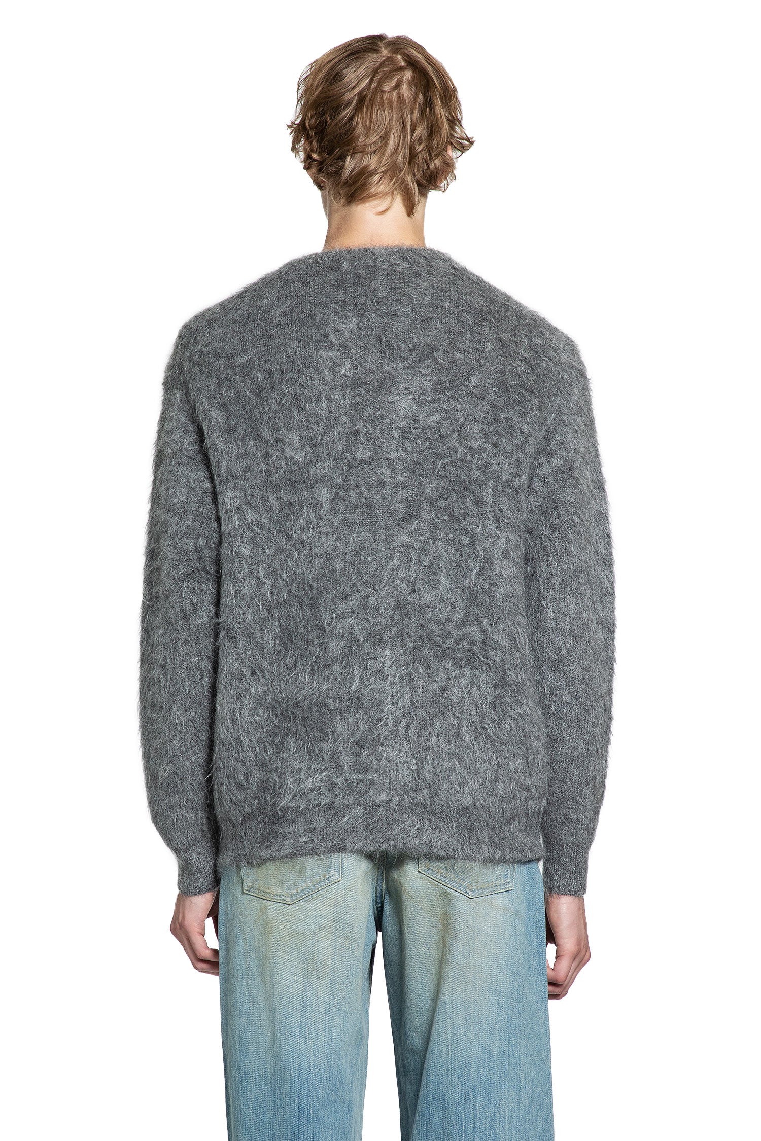 SSSTEIN UNISEX GREY KNITWEAR