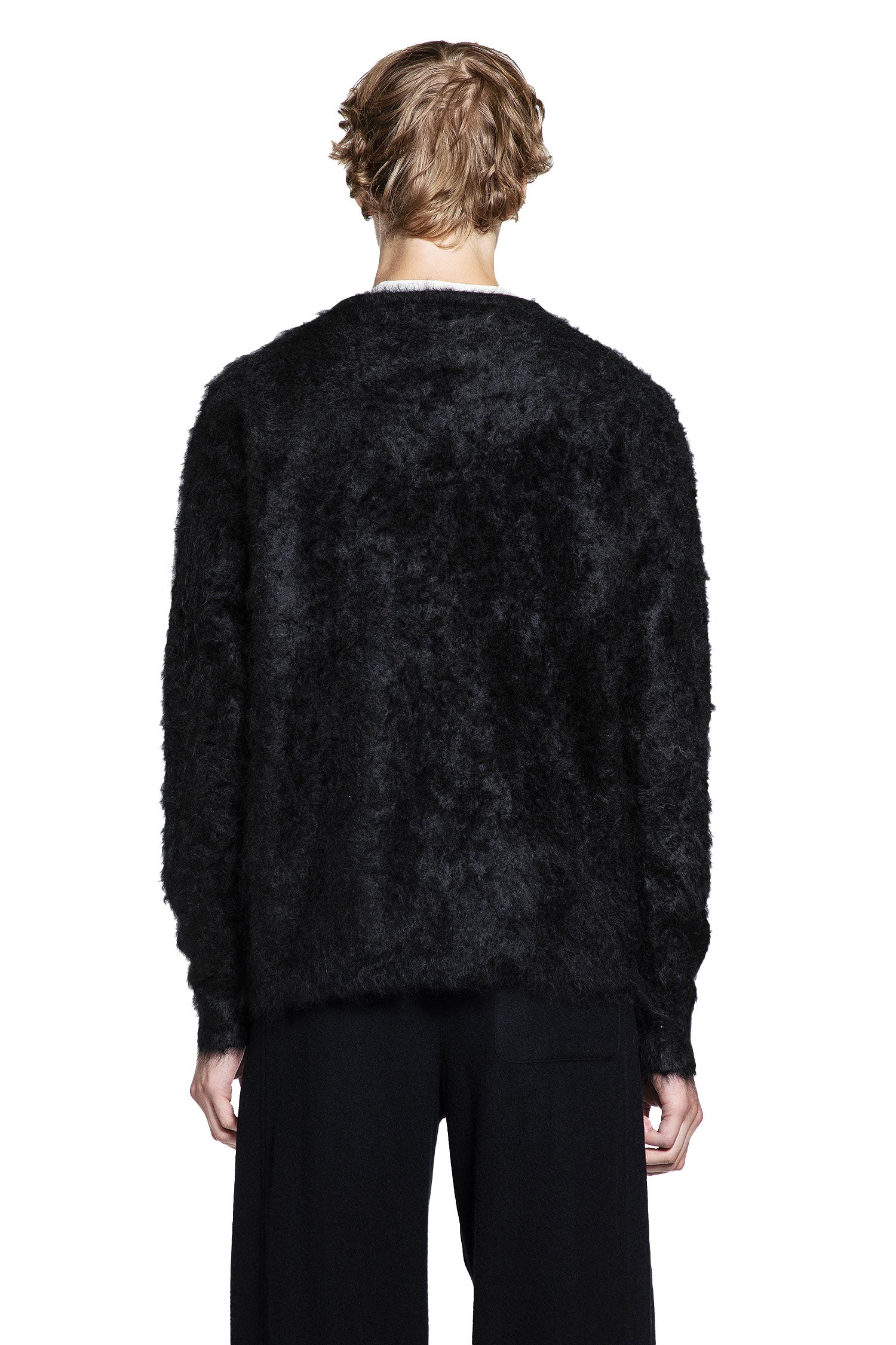 SSSTEIN UNISEX BLACK KNITWEAR