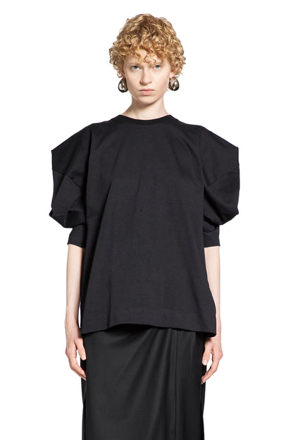 T-Shirt with Floral Details - Antonioli.eu