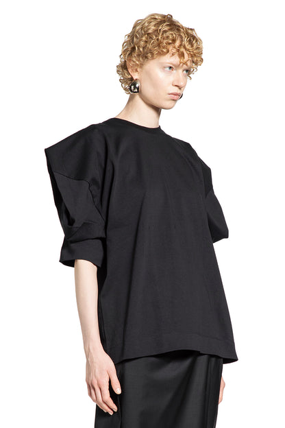 T-Shirt with Floral Details - Antonioli.eu