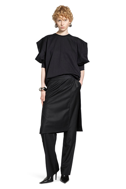 T-Shirt with Floral Details - Antonioli.eu