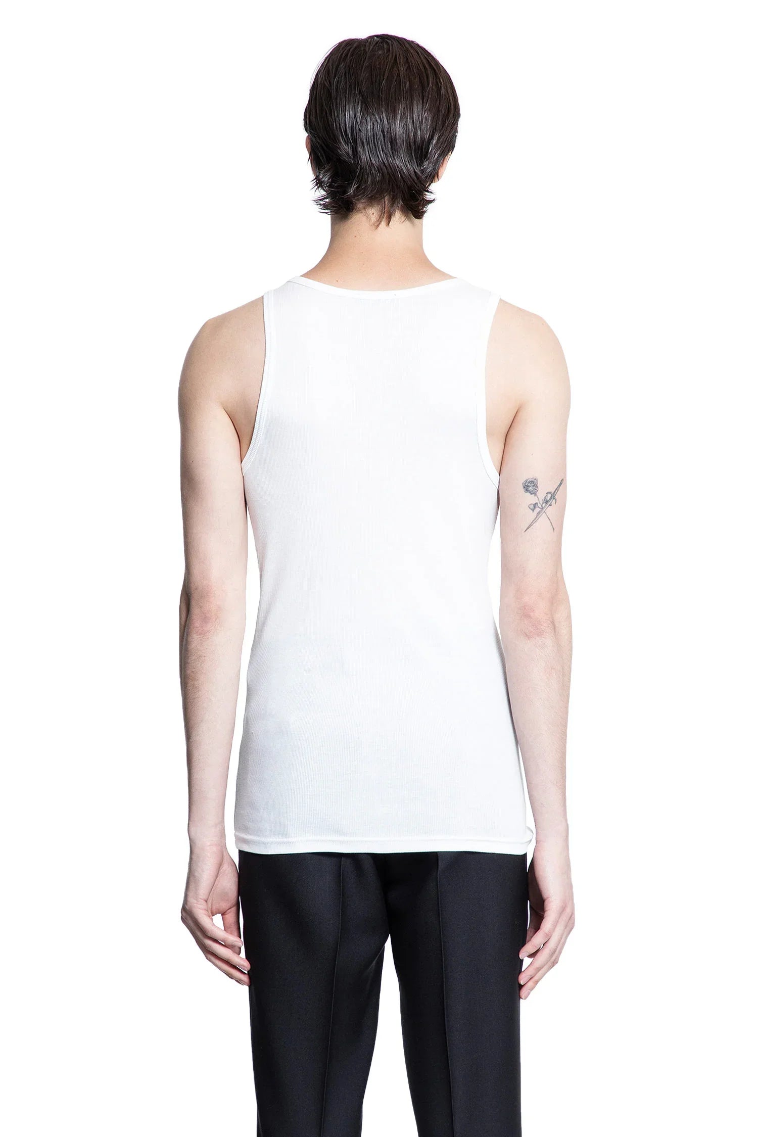 Cotton And Modal Tank Top - Antonioli.eu