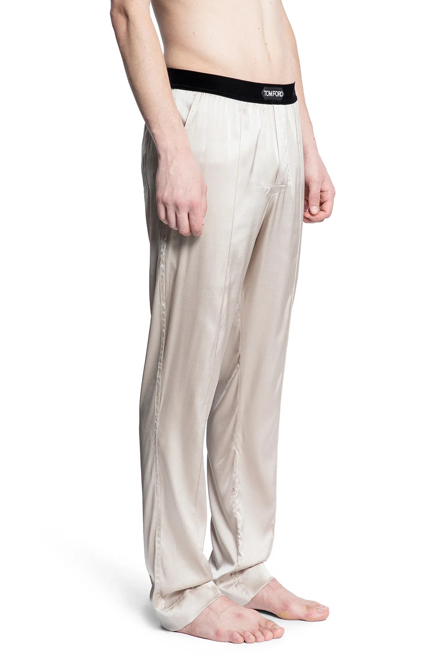 Stretch Silk Satin Pyjamas - Antonioli.eu