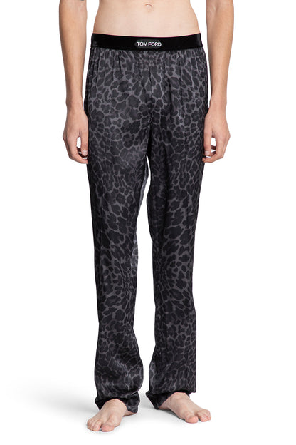 Reflective Leopard Print Pyjamas - Antonioli.eu