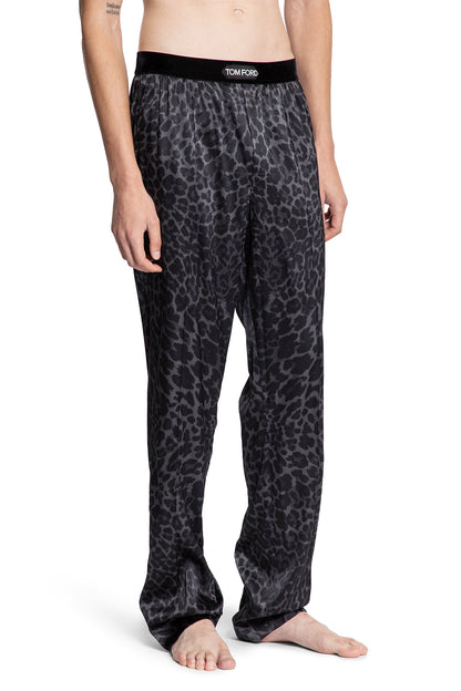 Reflective Leopard Print Pyjamas - Antonioli.eu