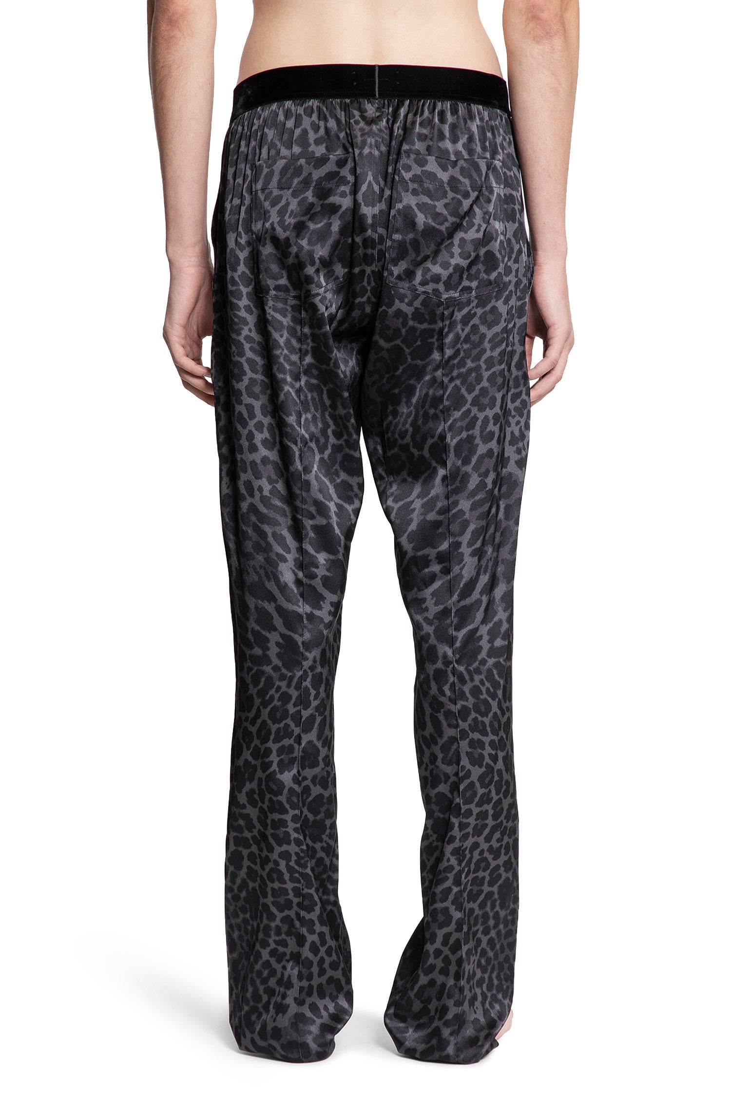 Reflective Leopard Print Pyjamas - Antonioli.eu
