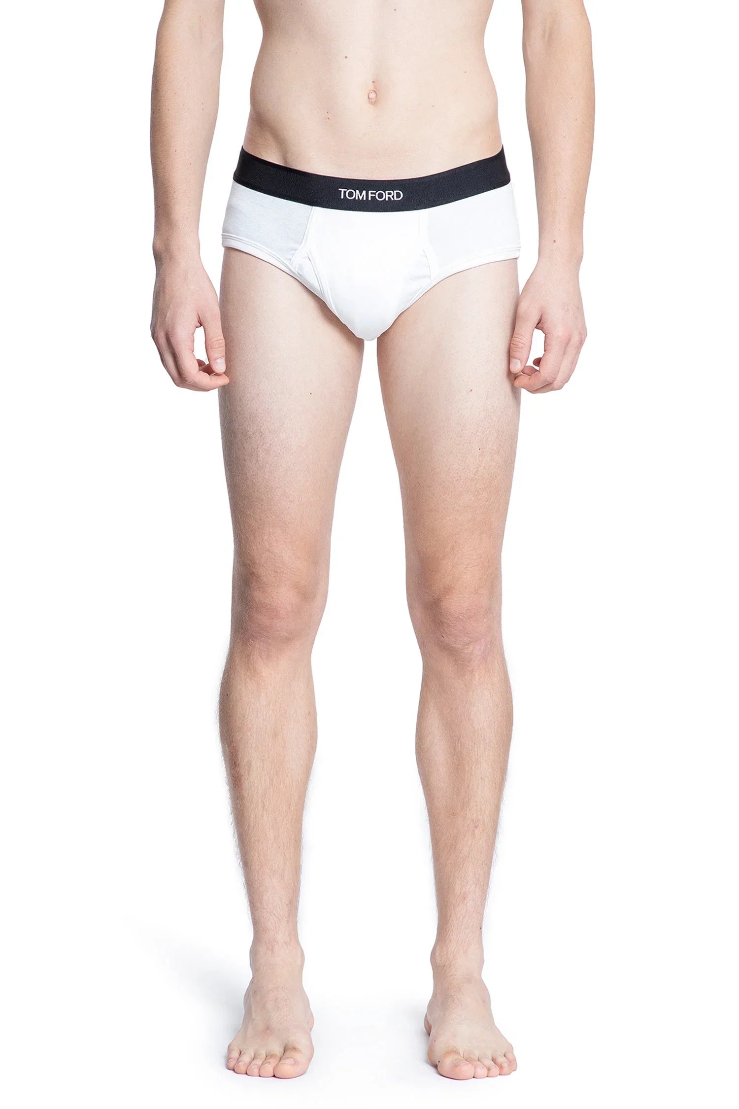 Cotton Stretch Jersey Briefs - Antonioli.eu