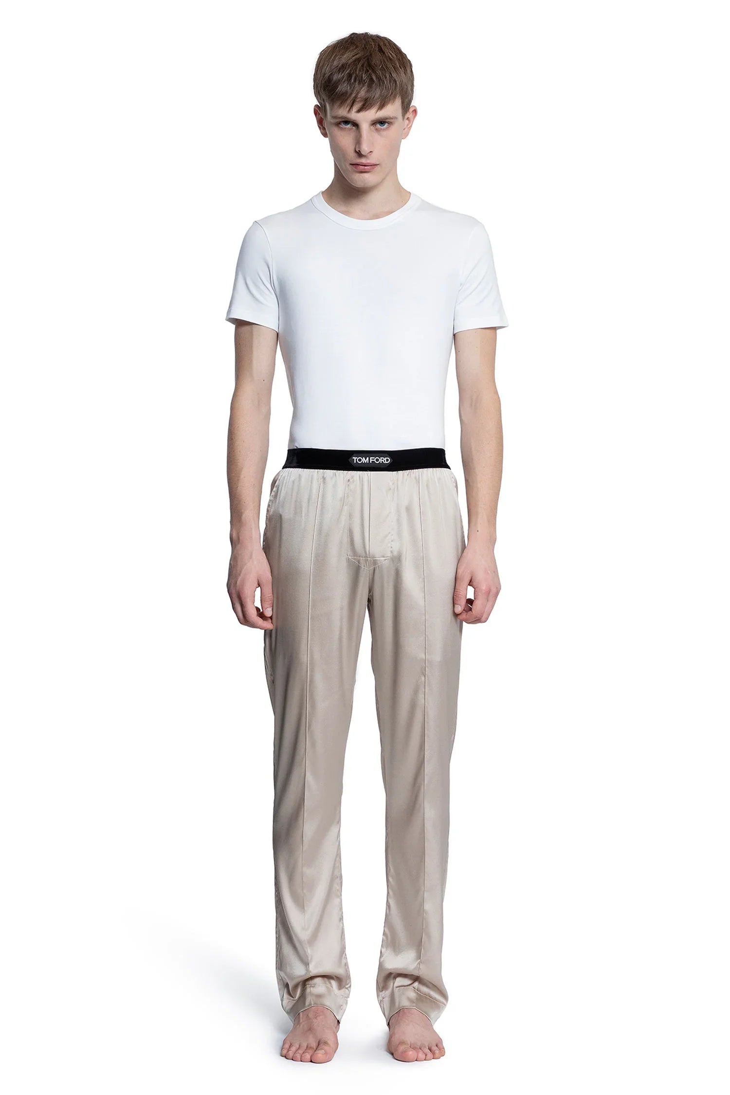 Stretch Cotton Jersey T-Shirt - Antonioli.eu
