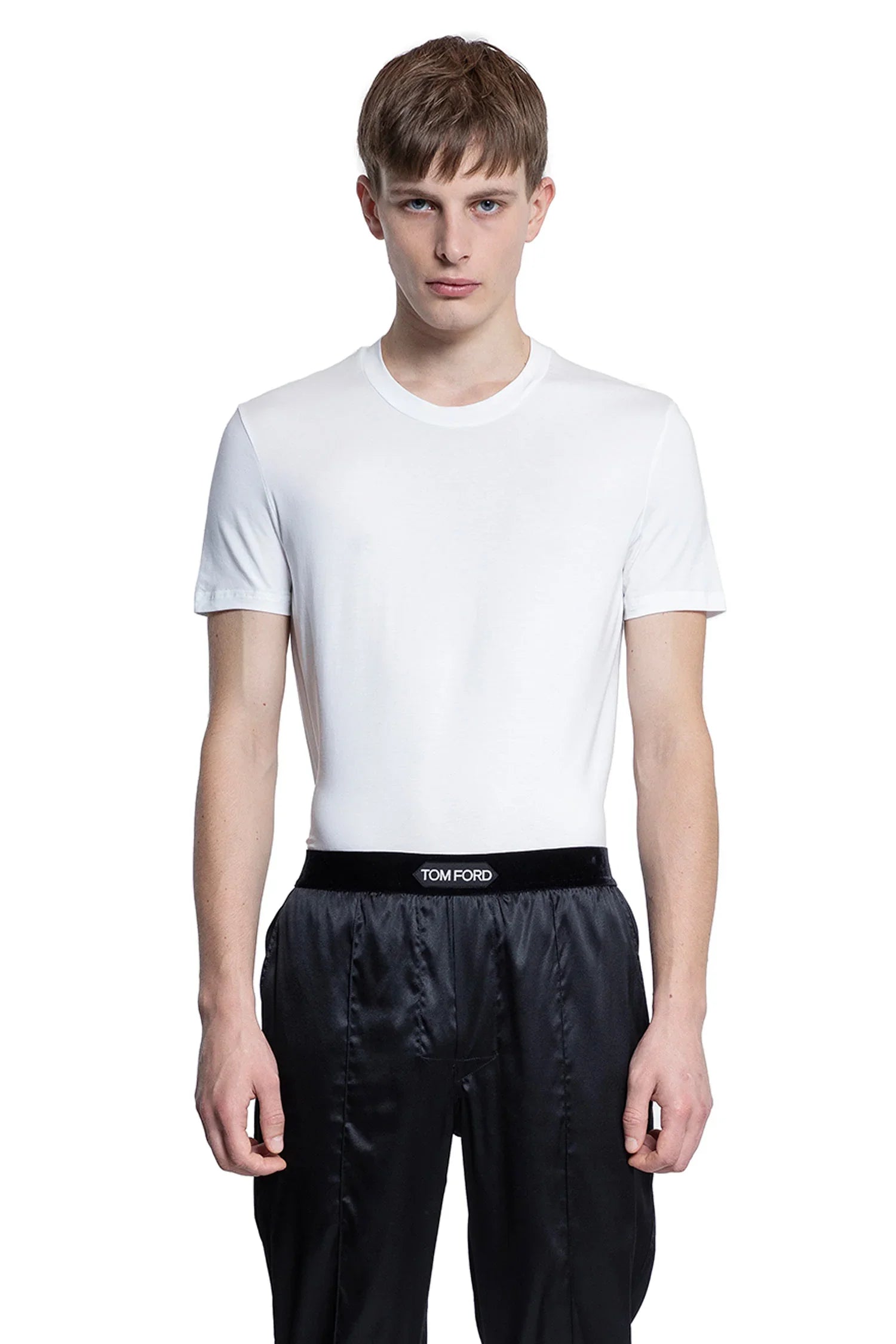 Stretch Cotton Modal T-Shirt - Antonioli.eu