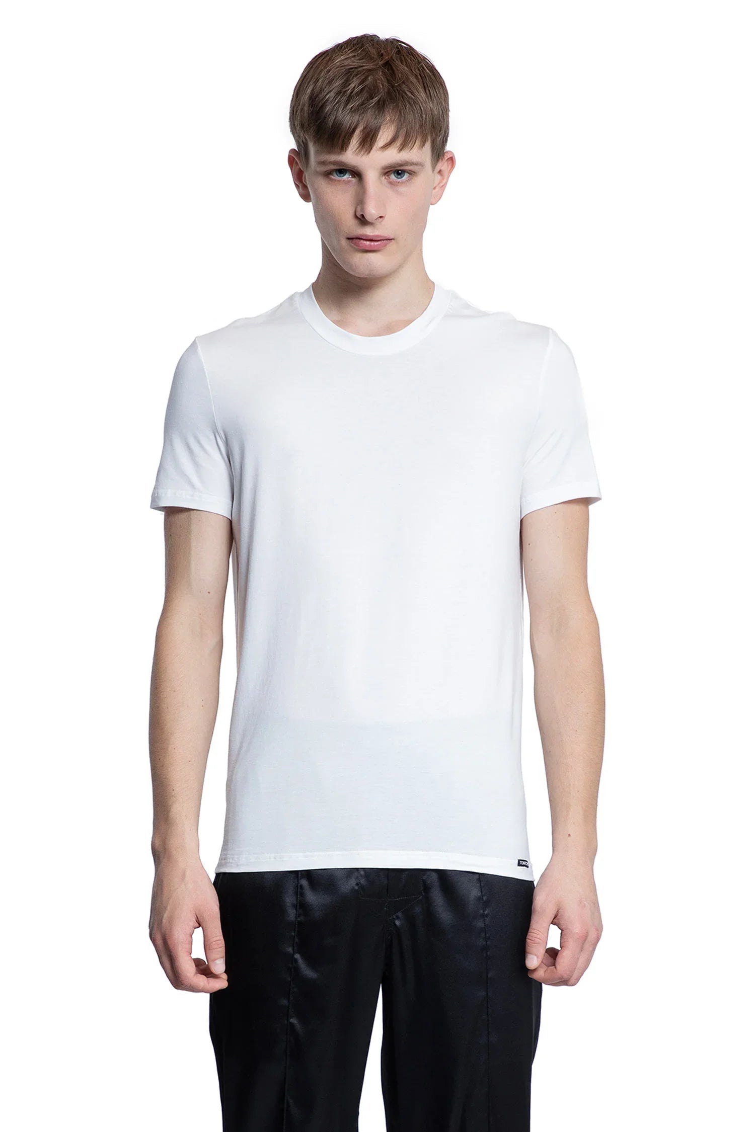 Stretch Cotton Modal T-Shirt - Antonioli.eu