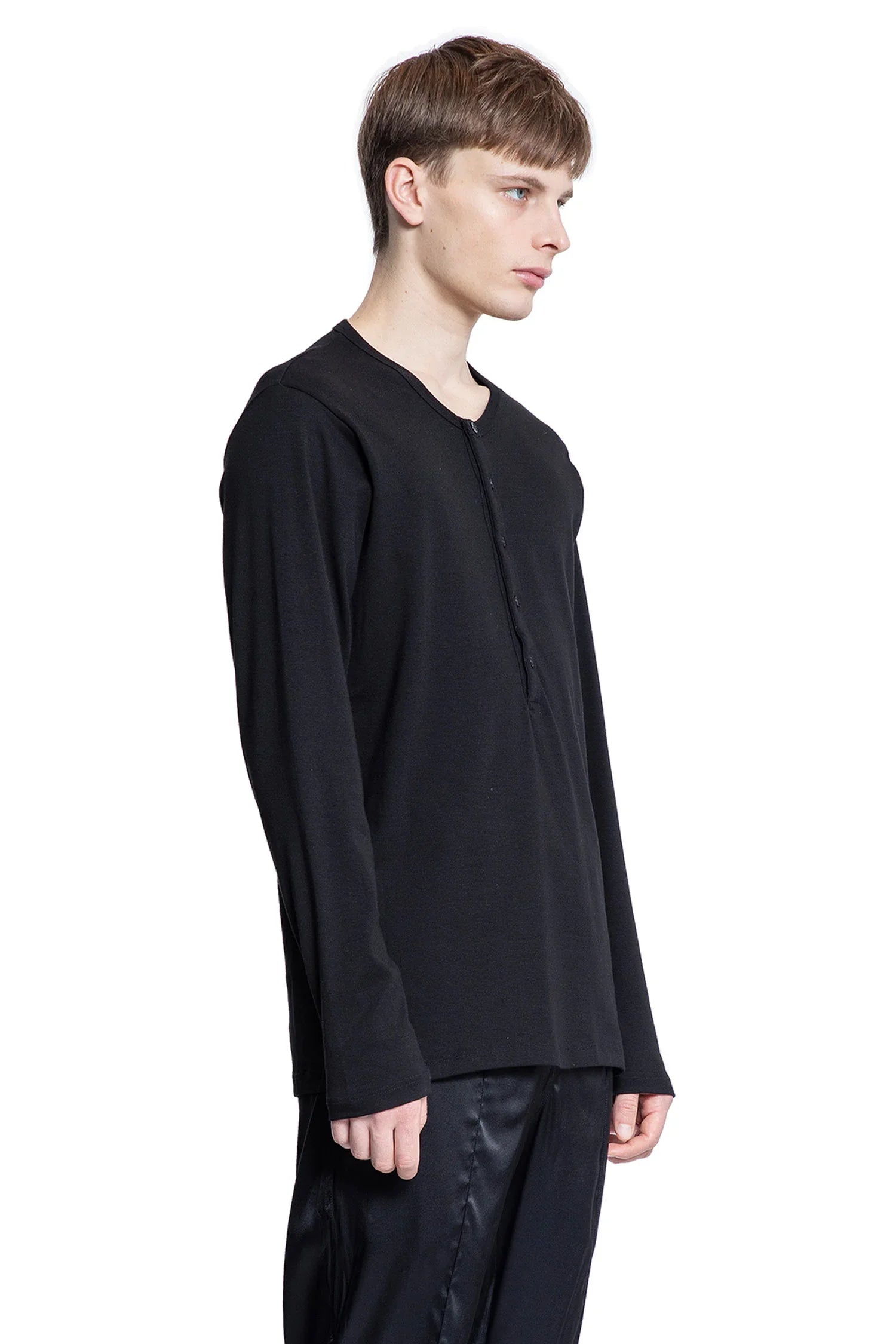 Henley Cotton T-Shirt - Antonioli.eu