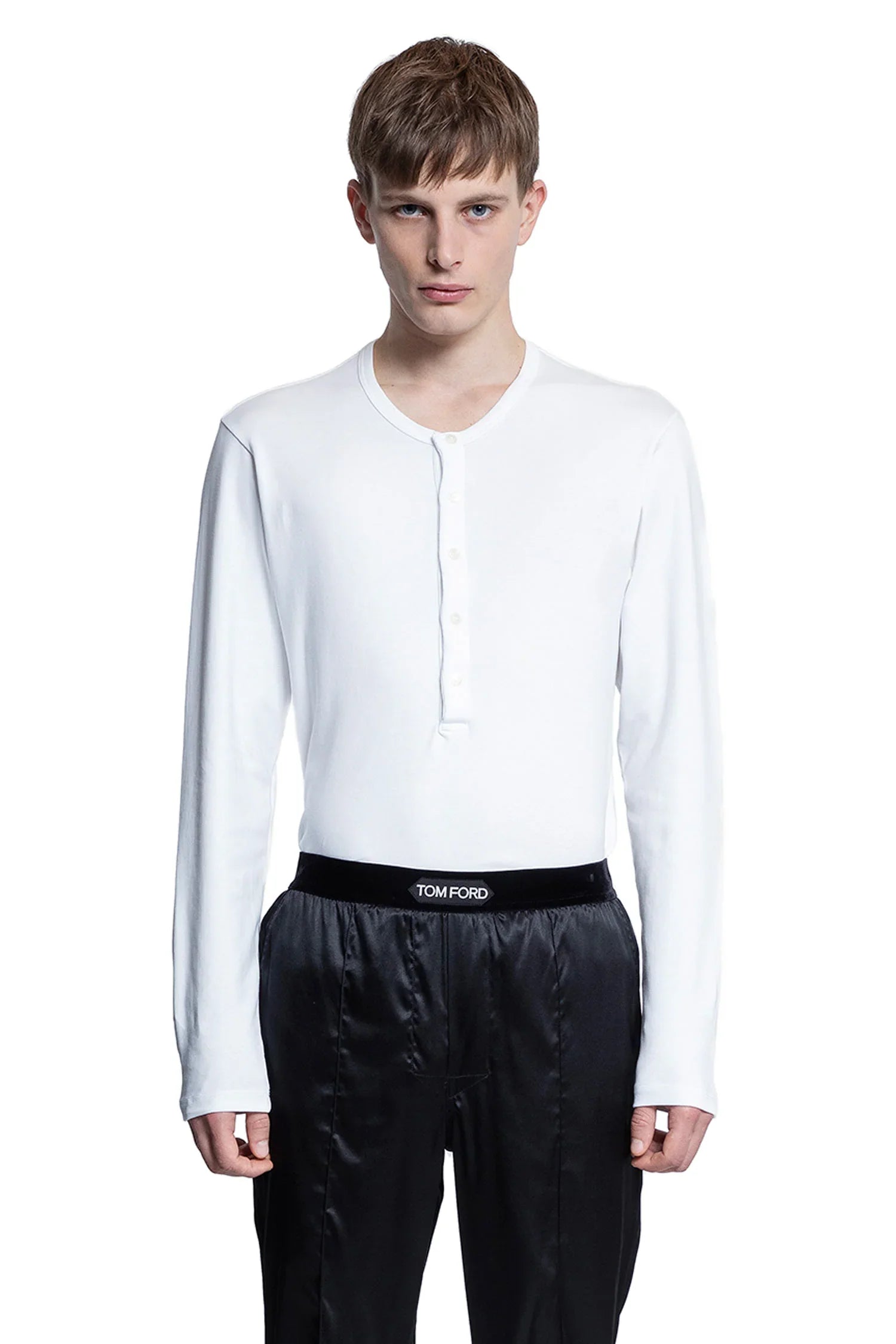 Henley Cotton T-Shirt - Antonioli.eu