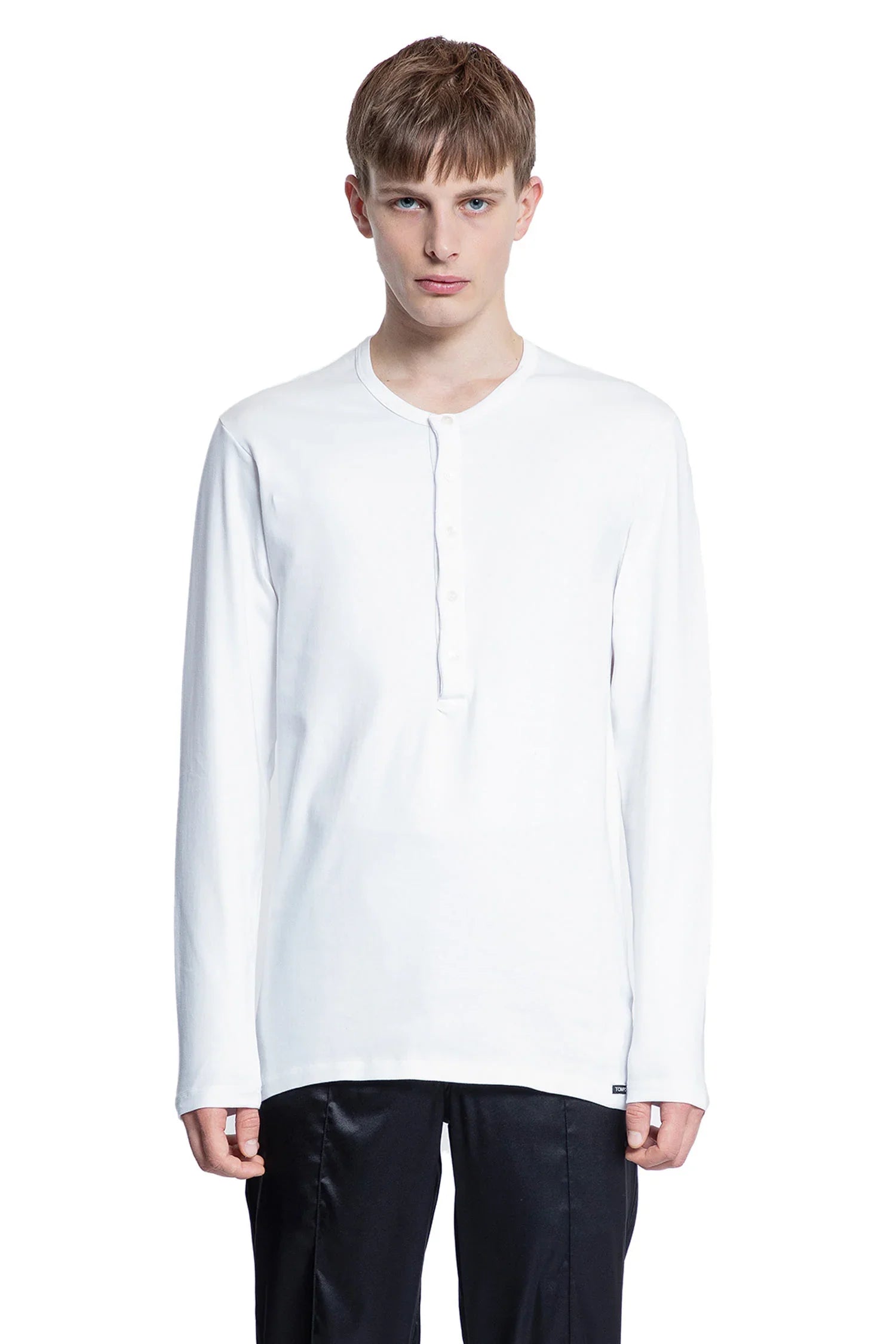 Henley Cotton T-Shirt - Antonioli.eu