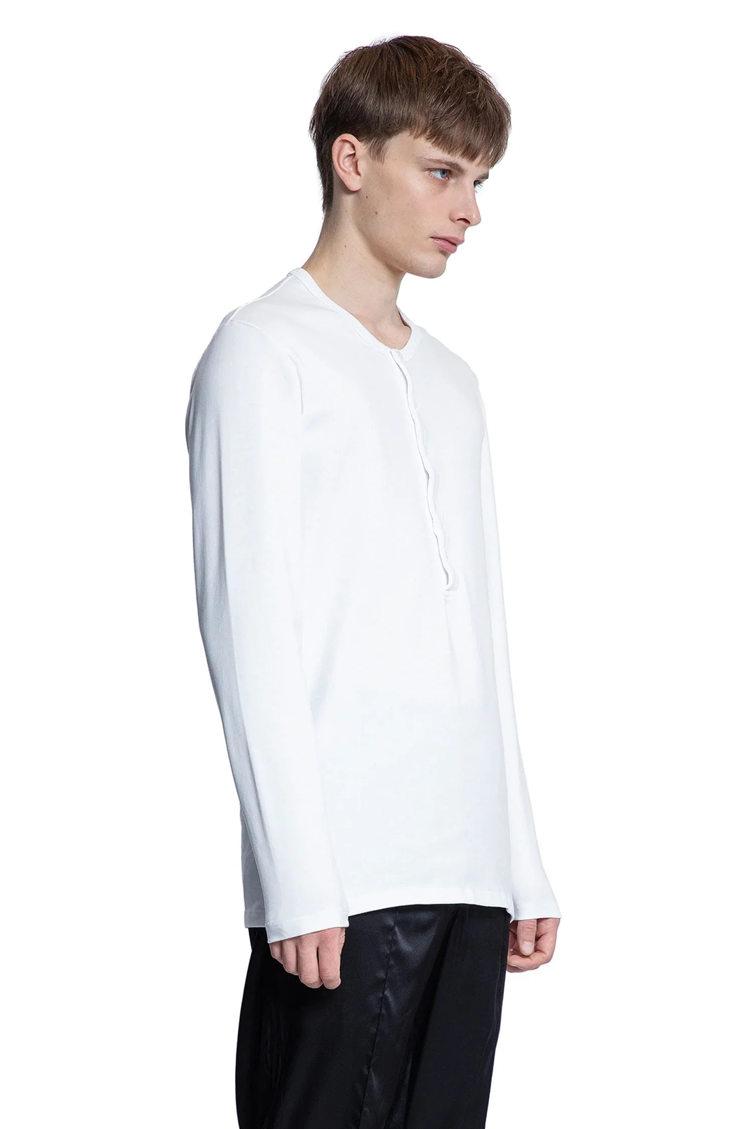 Henley Cotton T-Shirt - Antonioli.eu