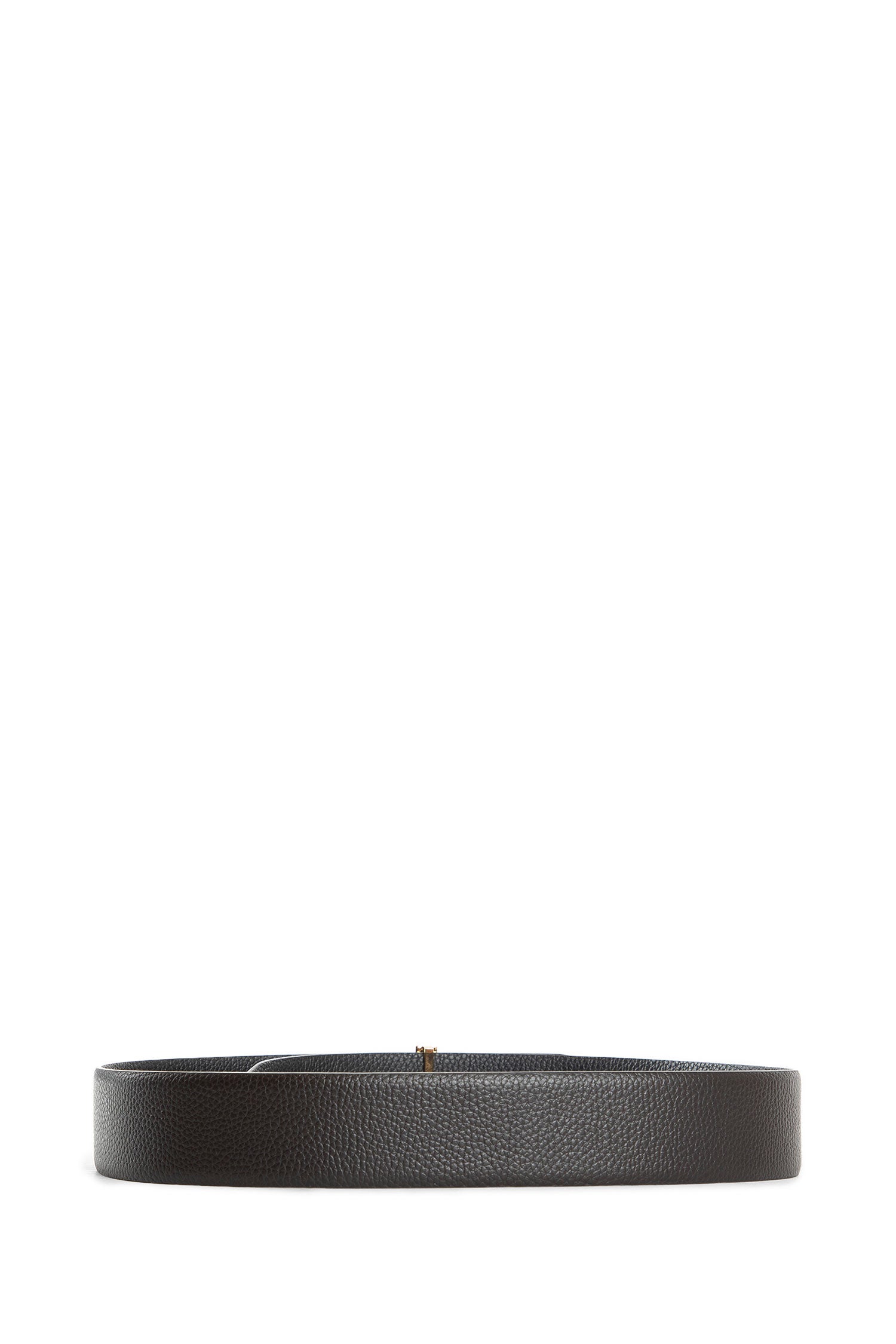 Soft Grain Leather T Icon Belt - Antonioli.eu