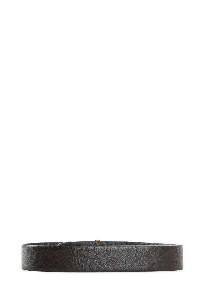 Soft Grain Leather T Icon Belt - Antonioli.eu