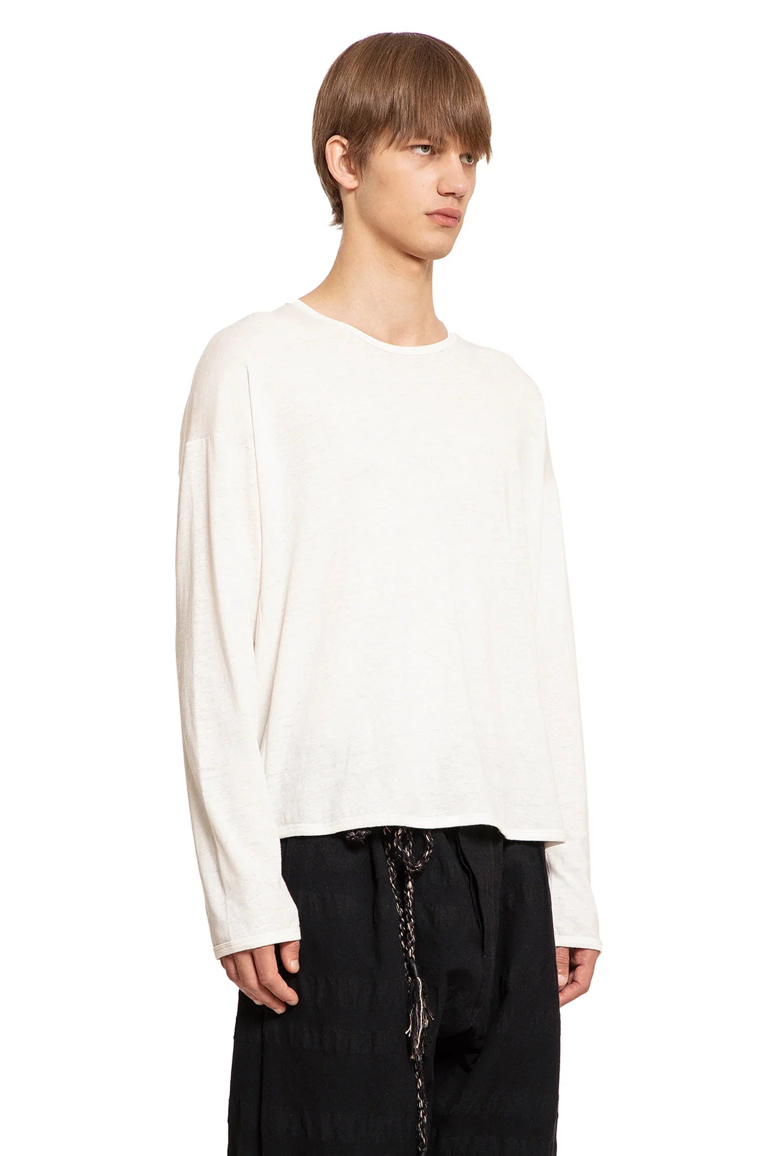 Long sleeve crewneck t-shirt - Antonioli.eu