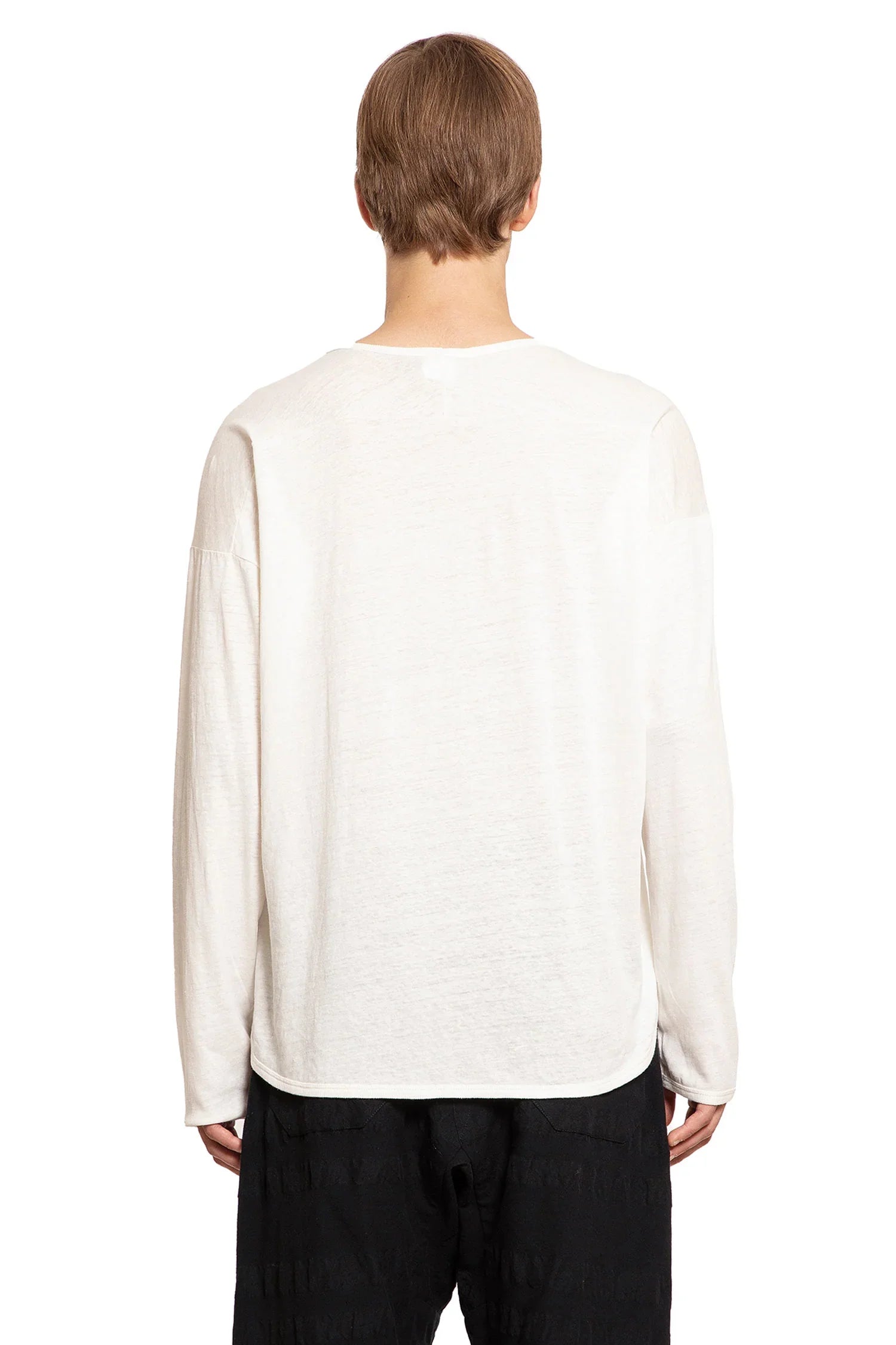 Long sleeve crewneck t-shirt - Antonioli.eu