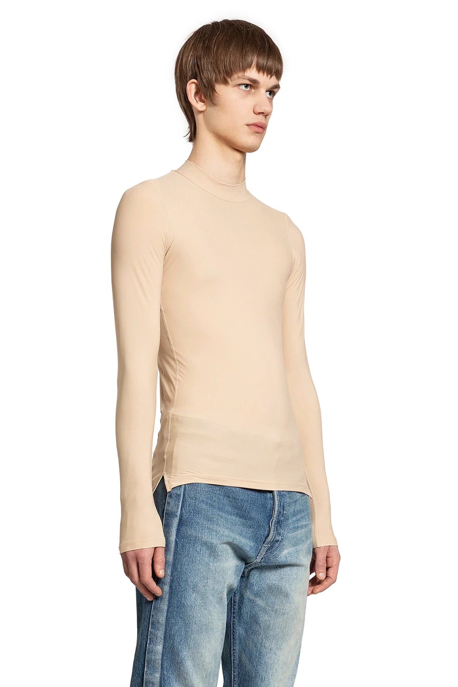KARMUEL YOUNG MAN BEIGE T-SHIRTS & TANK TOPS - Antonioli.eu