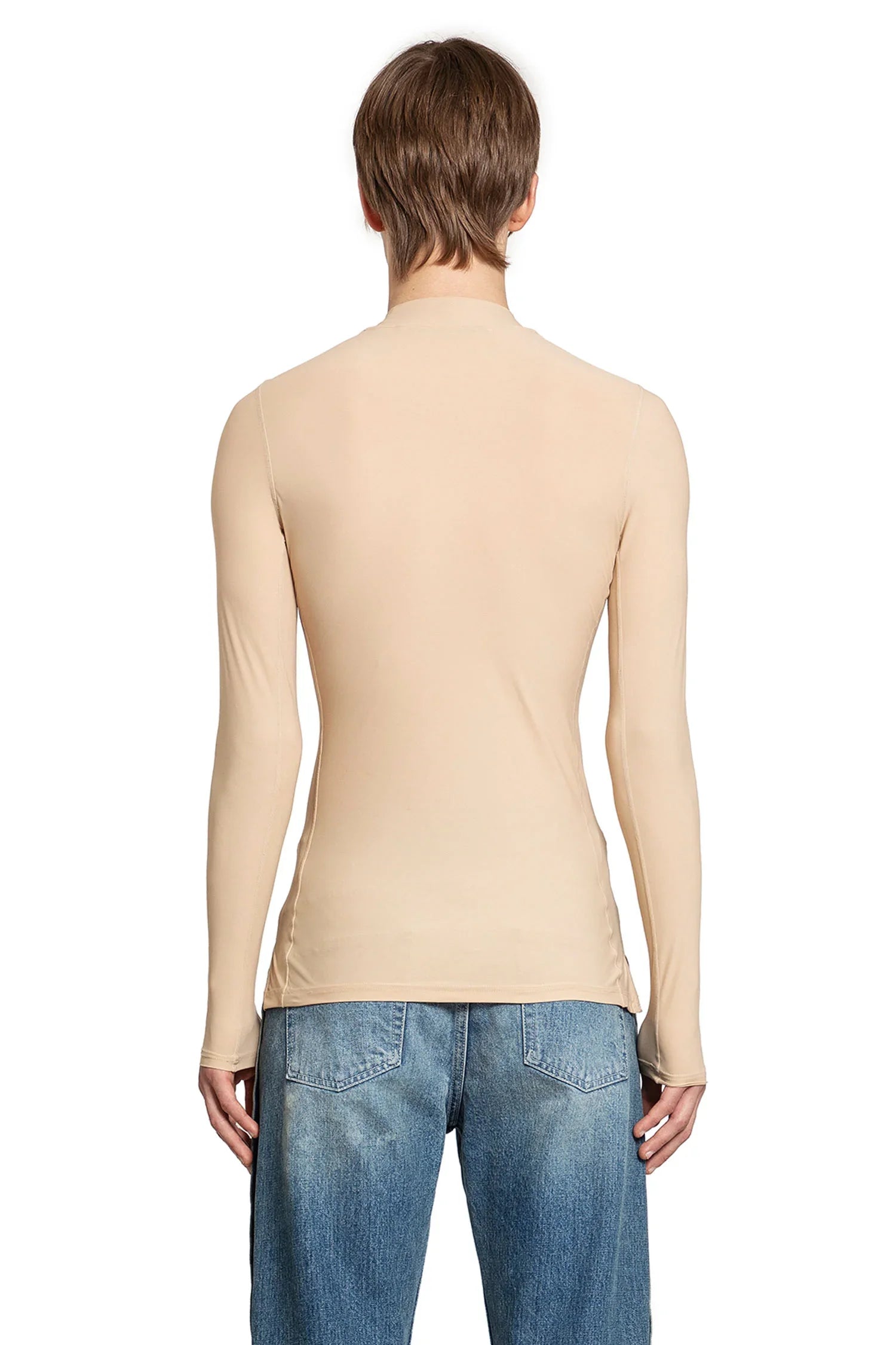 KARMUEL YOUNG MAN BEIGE T-SHIRTS & TANK TOPS - Antonioli.eu