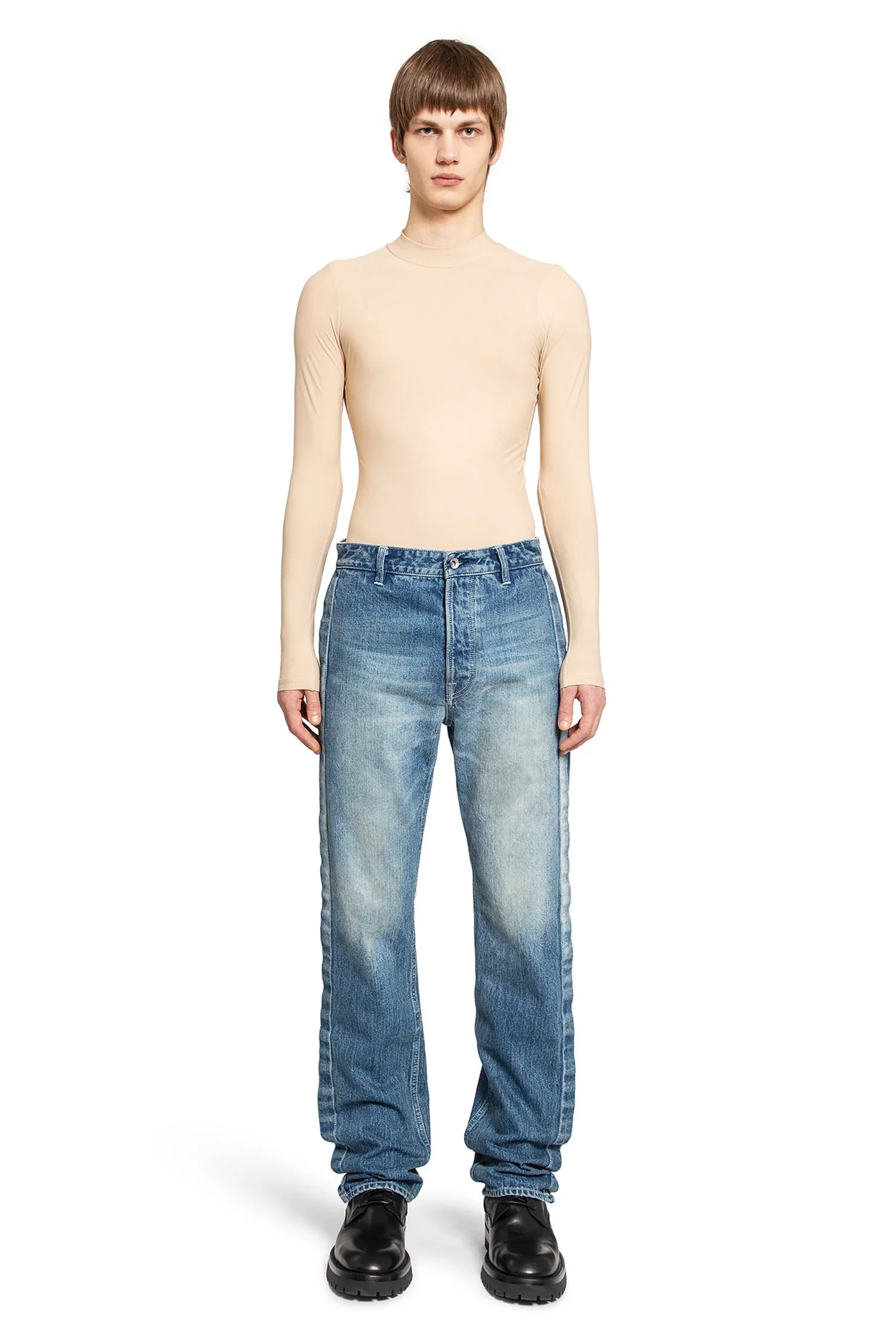 KARMUEL YOUNG MAN BEIGE T-SHIRTS & TANK TOPS - Antonioli.eu