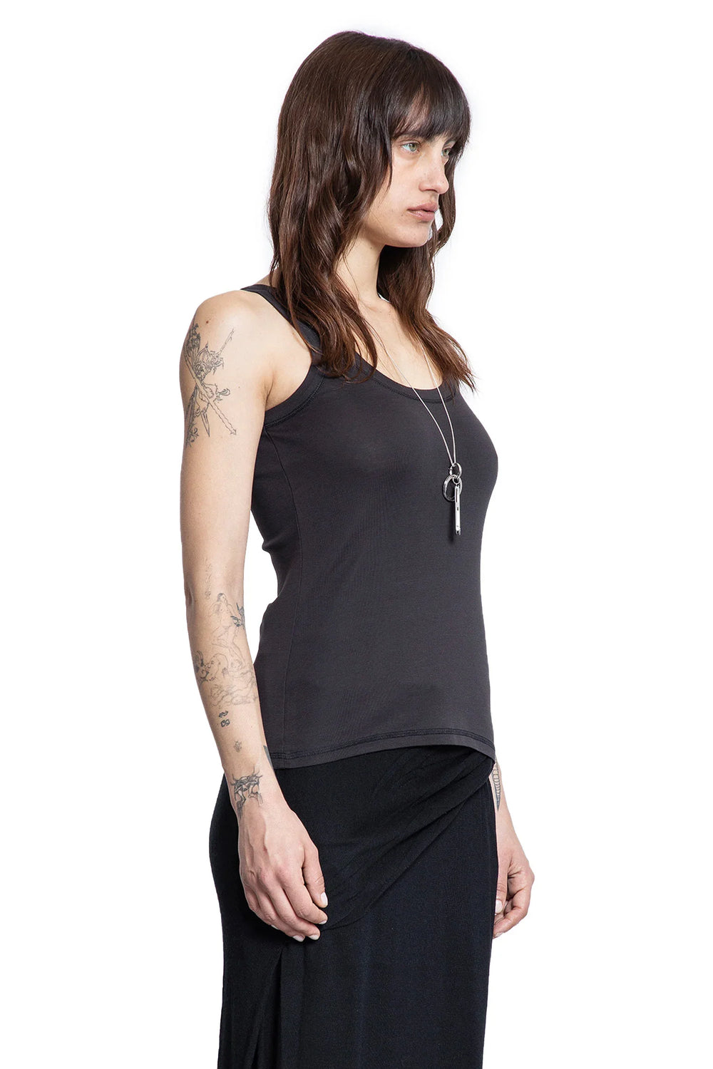 Ribbed tank top - Antonioli.eu