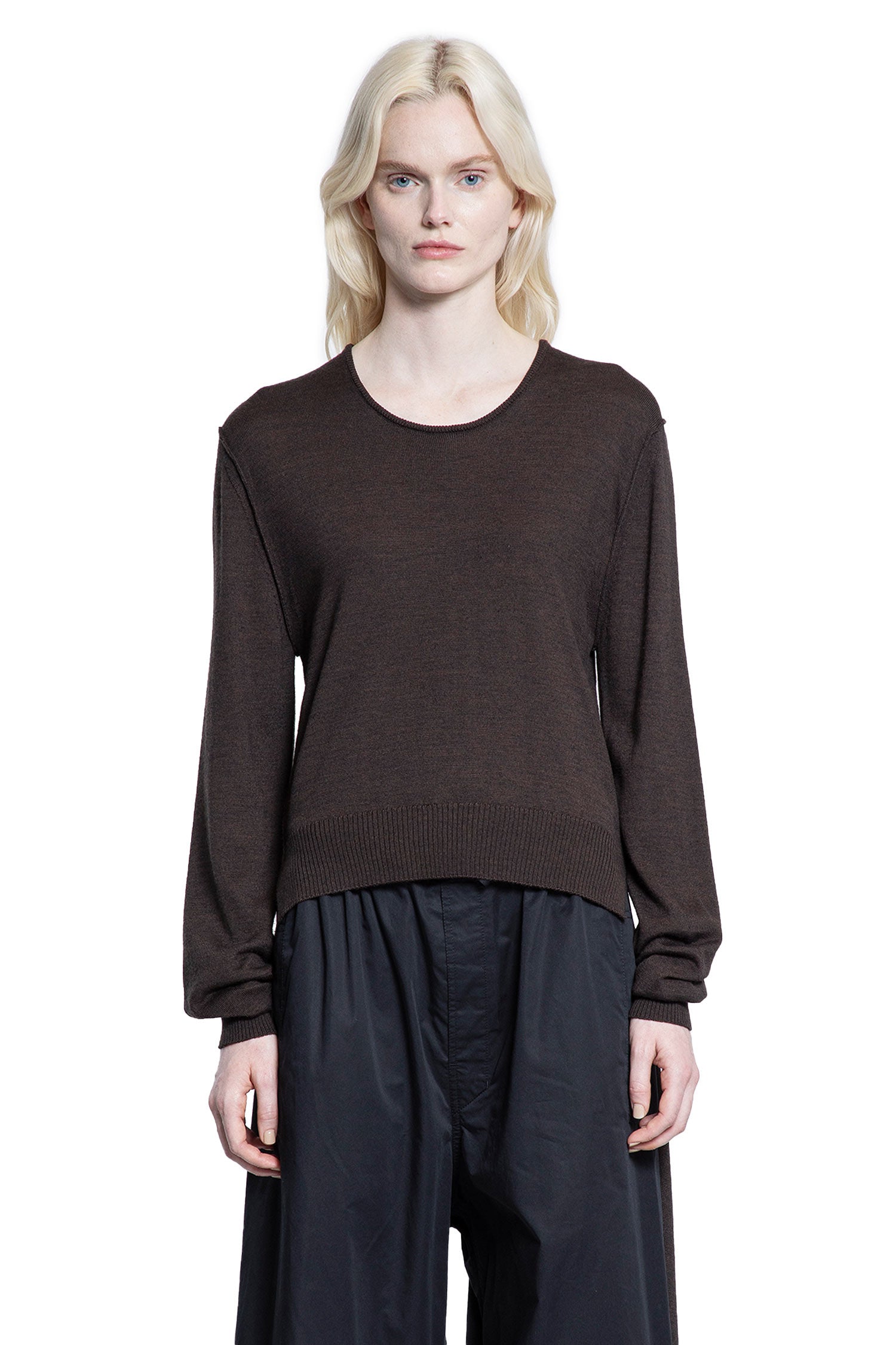 Trompe L'Oeil Crewneck Jumper