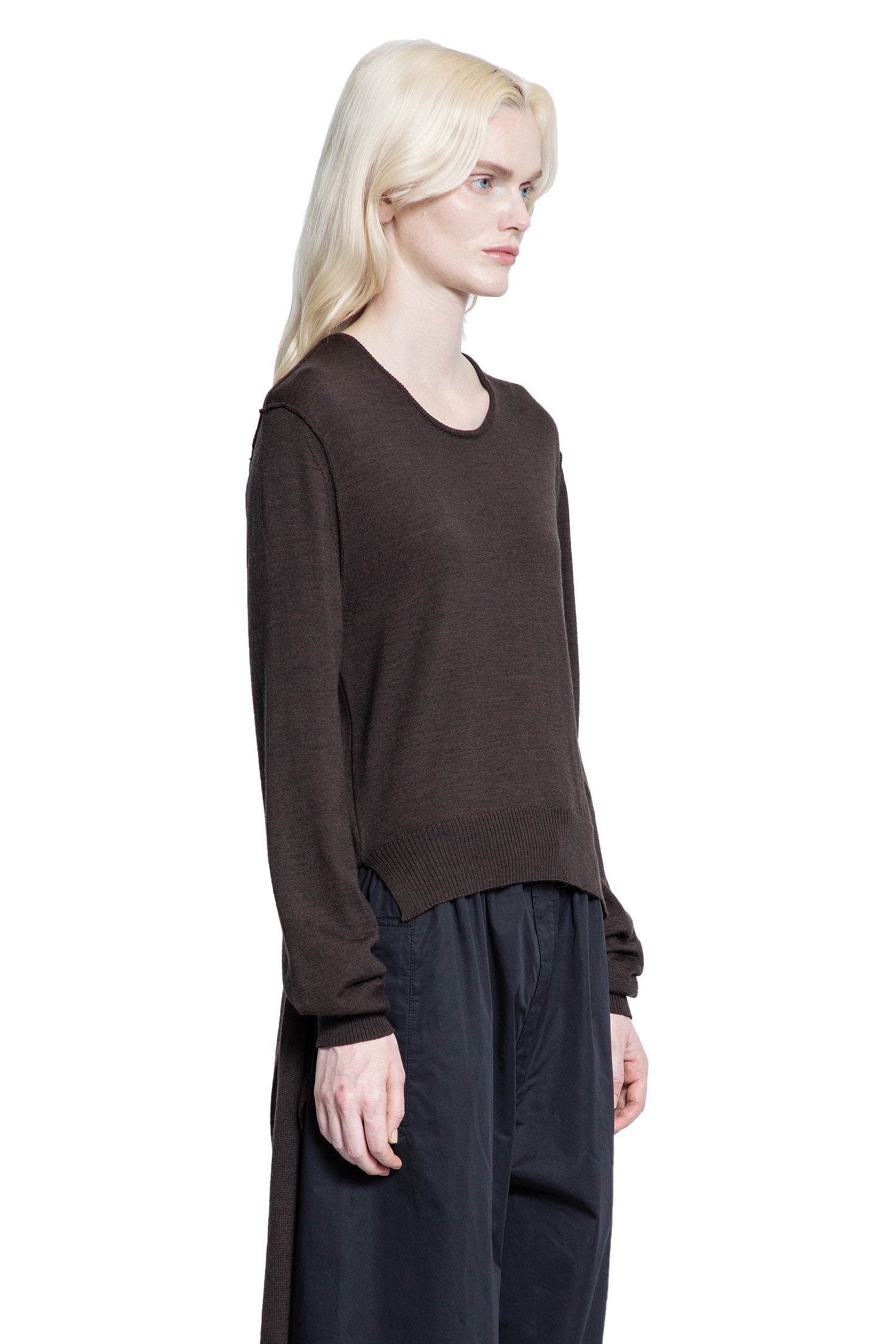 Trompe L'Oeil Crewneck Jumper