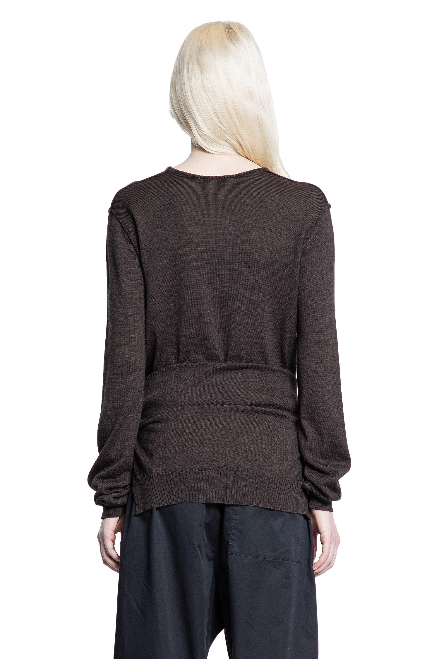 Trompe L'Oeil Crewneck Jumper