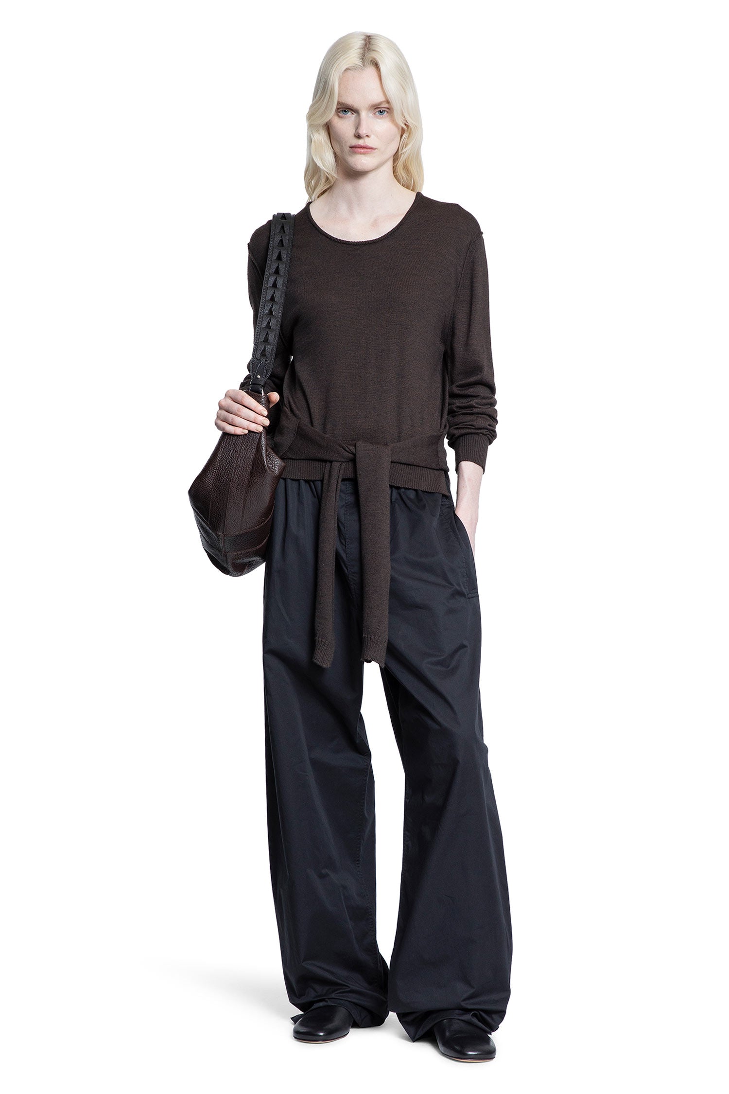 Trompe L'Oeil Crewneck Jumper