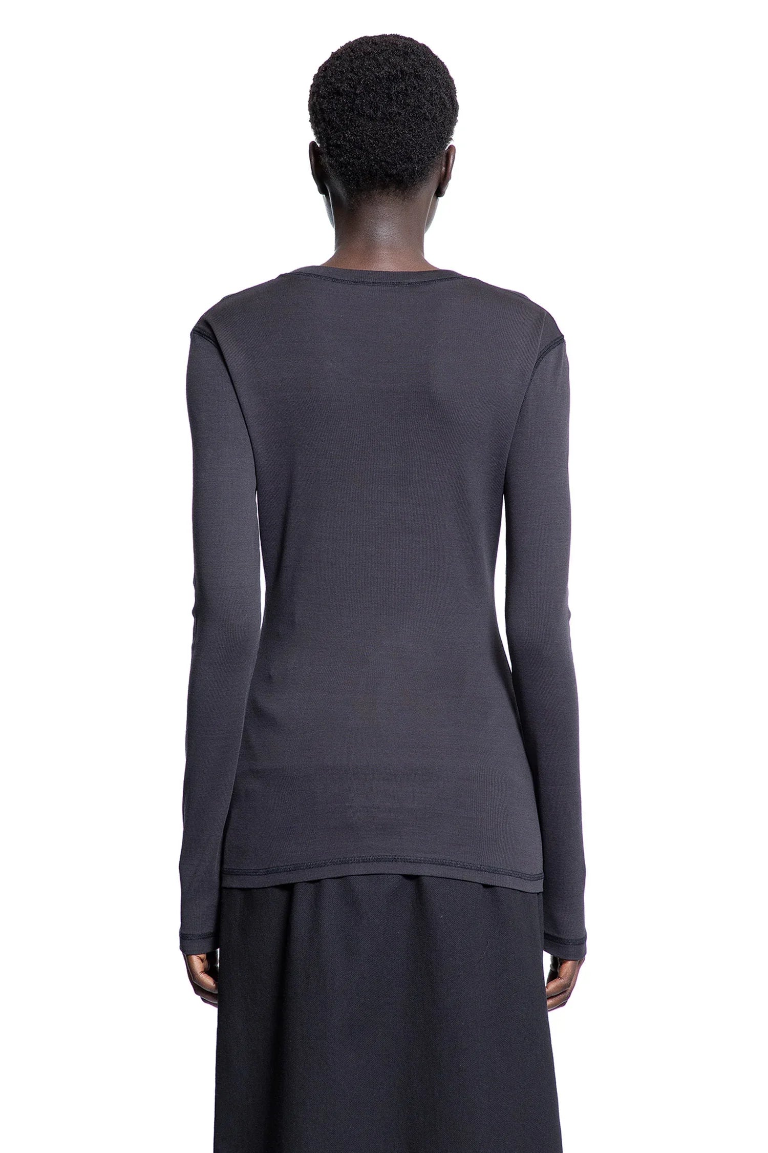 Rib Long Sleeve T-Shirt - Antonioli.eu