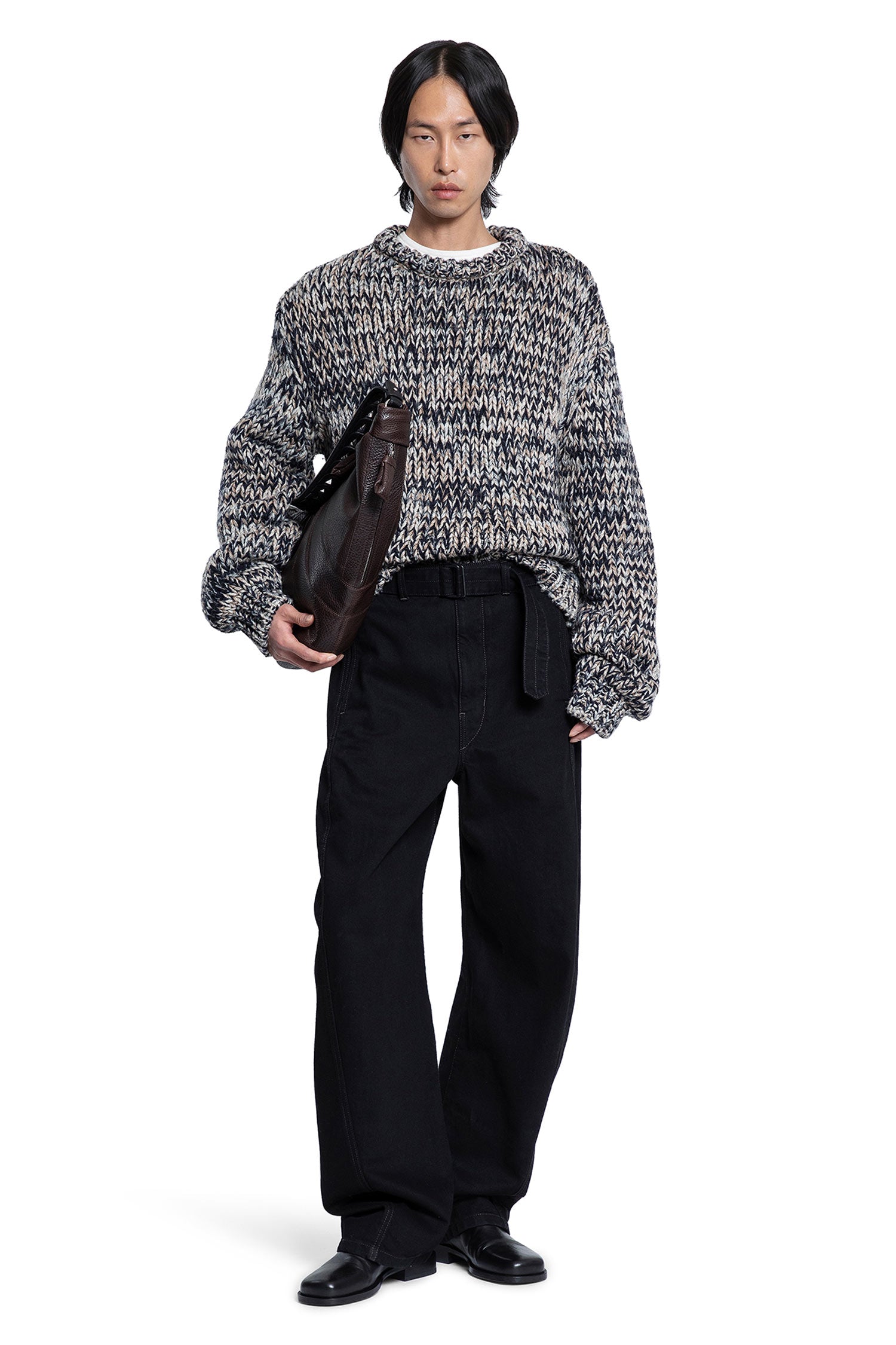Boxy Crewneck Sweater - Antonioli.eu