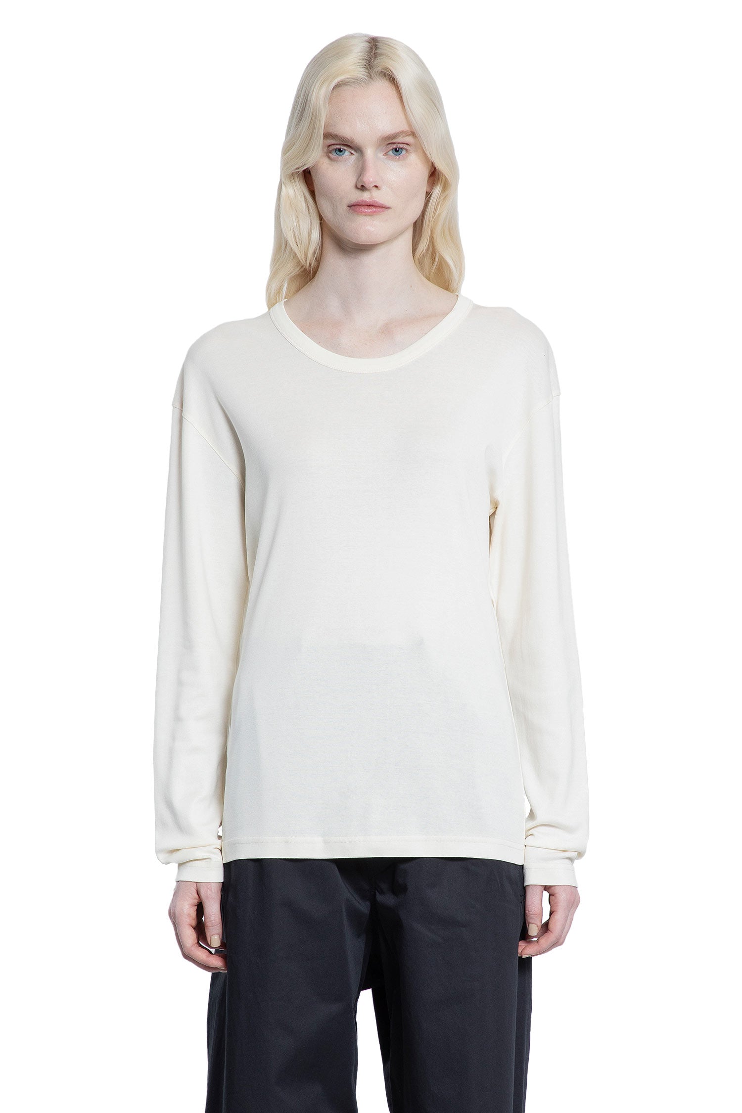 Rib Long Sleeve Top